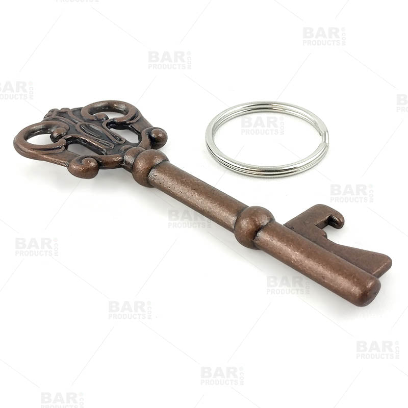 BarConic® Handheld Bottle Opener - Vintage Copper Key Style Bottle Opener for Beer, Soda & Home Brewing | Perfect for Parties, Camping & Outdoor Adventures