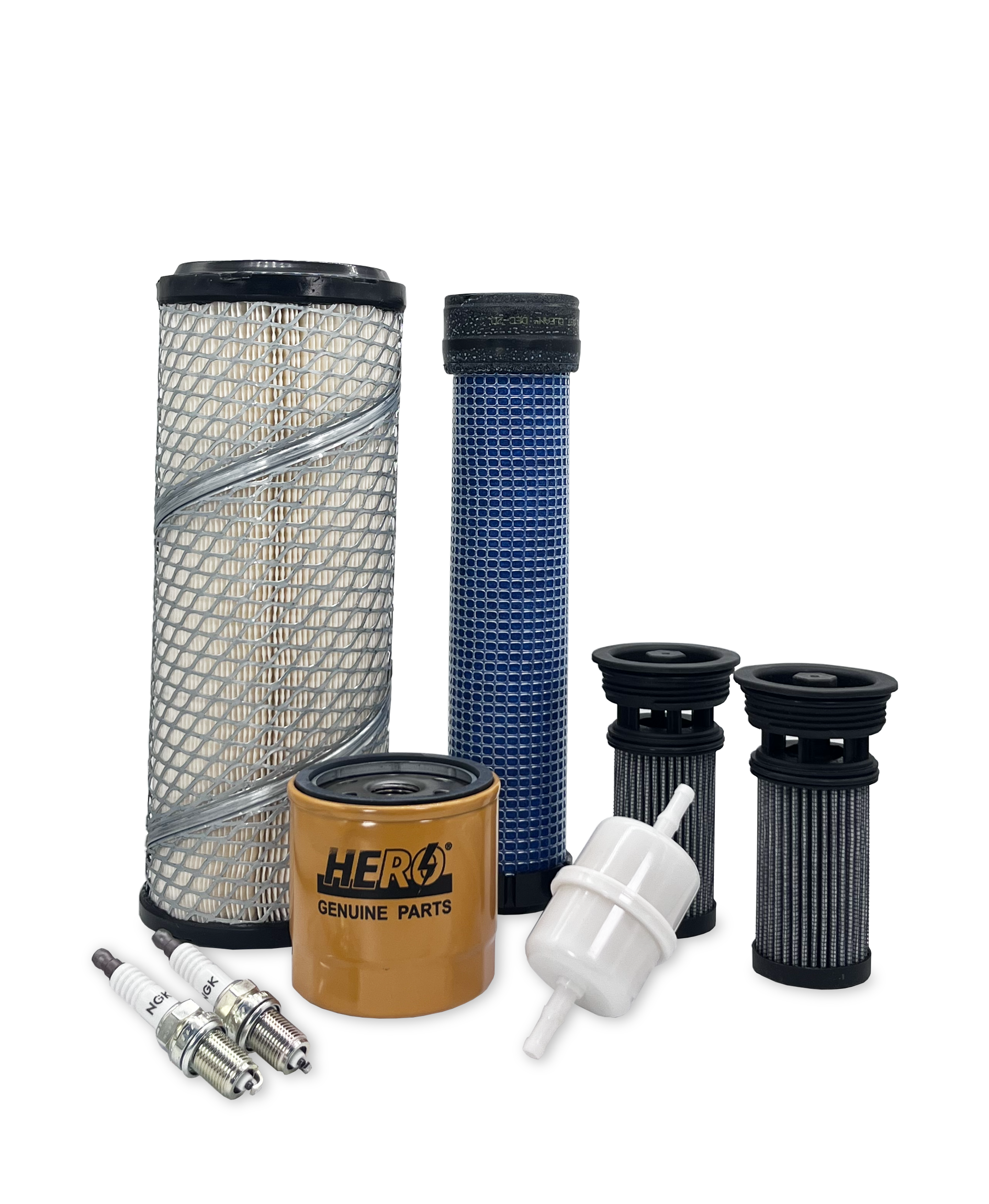 HERO® Replacement Air Filter & Oil Filter Kit Compatible with Toro 72915 Z Master Professional 5000 Series Zero Turn Lawn Mower - Essential Maintenance Parts for Landscaping & Lawn Care Professionals