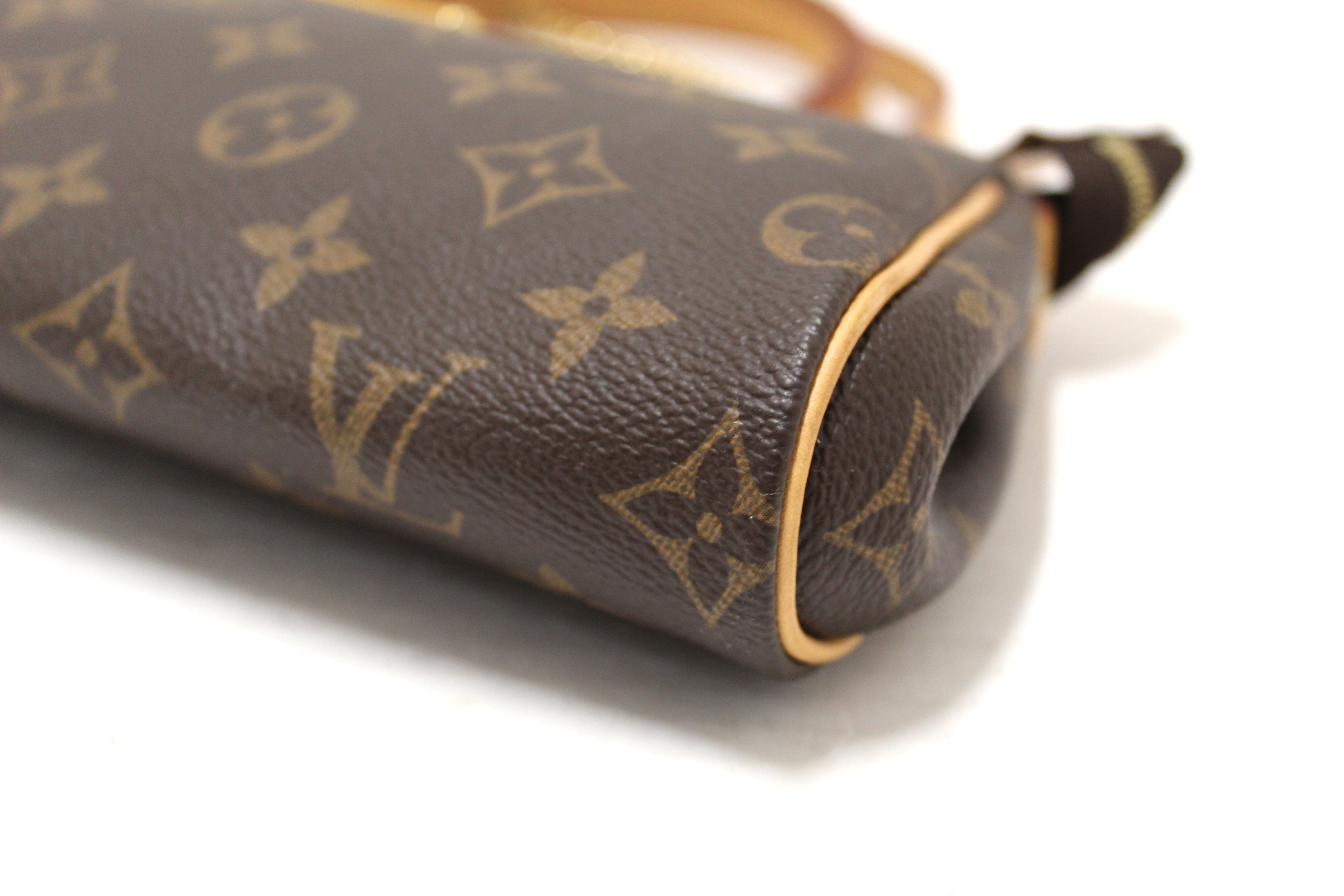 Authentic Louis Vuitton Monogram Eva Clutch Crossbody Bag - Luxury Designer Handbag for Women, Perfect for Evening Parties, Date Nights & Special Occasions