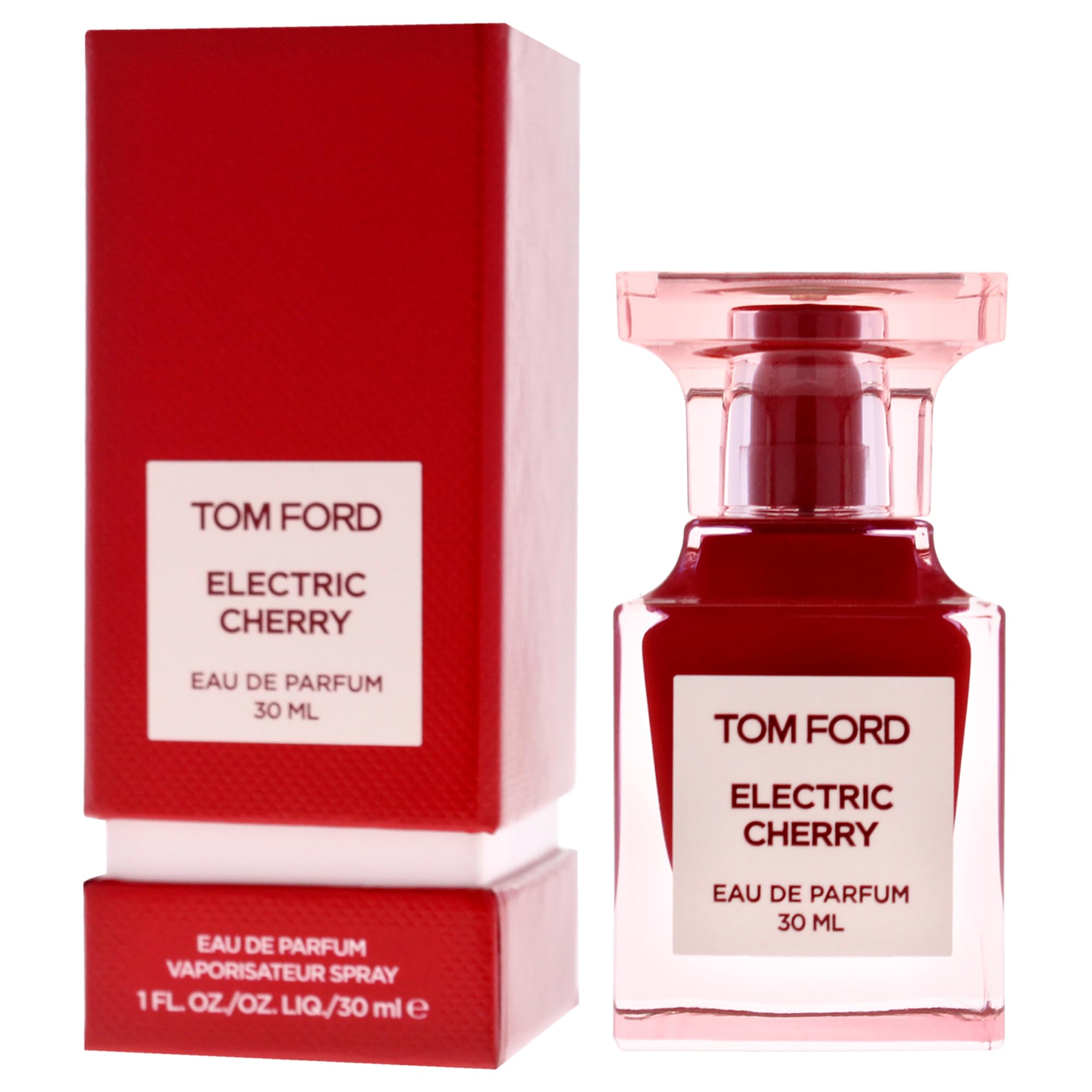 Tom Ford Electric Cherry Unisex Eau de Parfum - 1 oz / 30ml Luxury Fragrance Spray for Date Night & Special Occasions