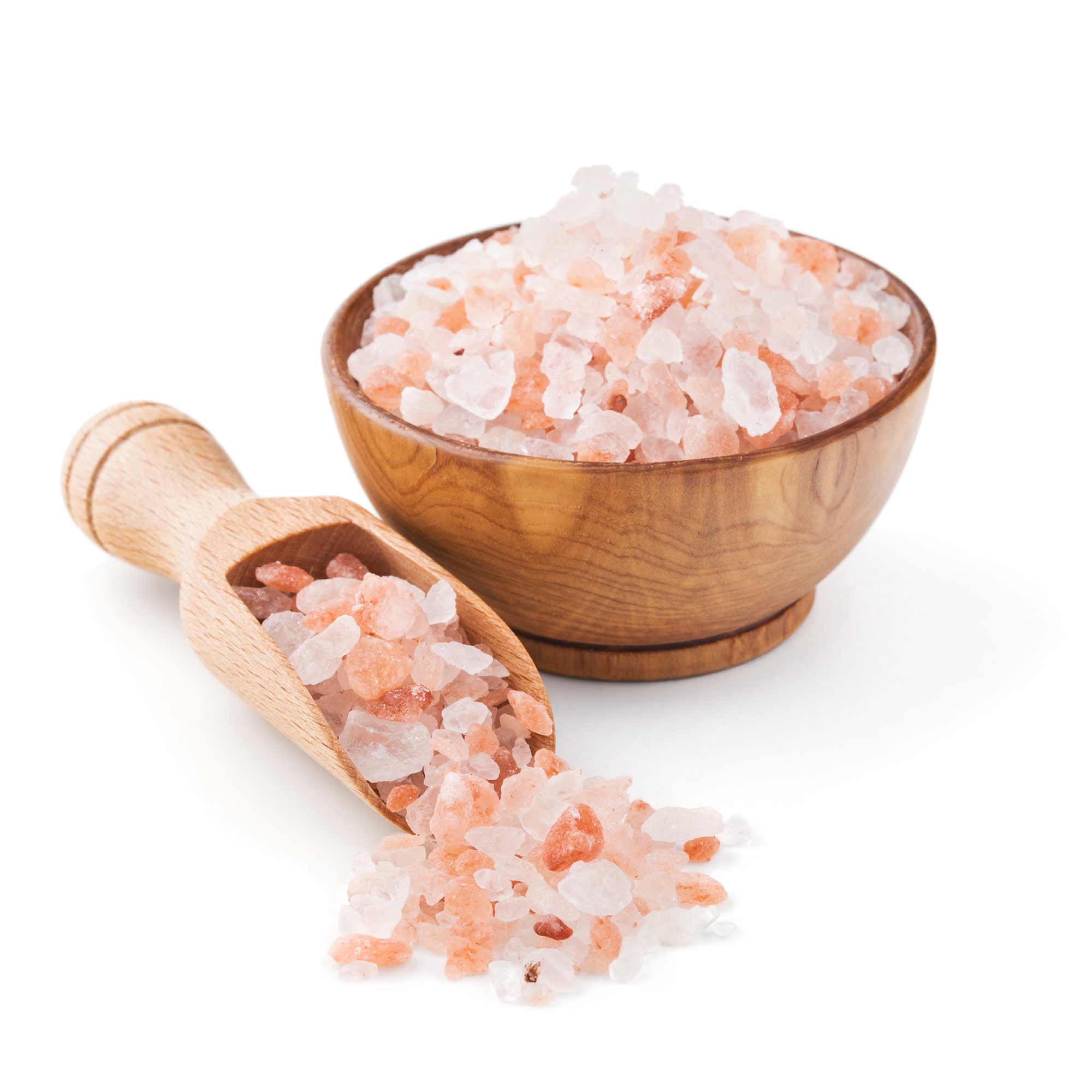 500g Pink Himalayan Bath Salts - Natural Crystal Rocks for Spa Therapy & Body Scrub - Relaxing Detox & Muscle Relief for Home Spa & Self Care