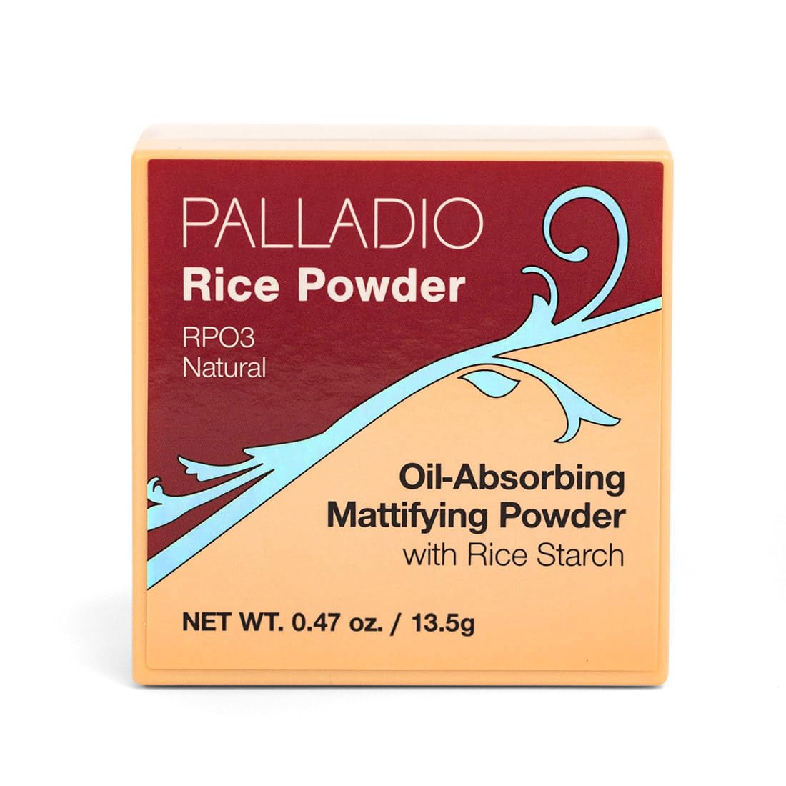 Palladio Natural Rice Powder - Oil Absorbing Loose Setting Powder for Smooth Skin & Long-Lasting Makeup | Perfect for Daily Use, Touch-Ups & Flawless Finish