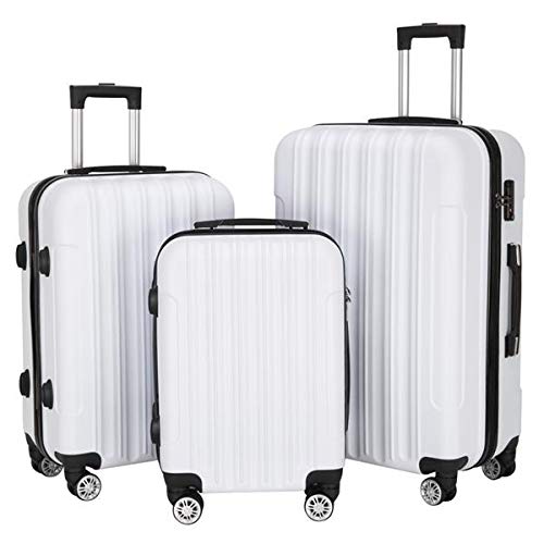 3-in-1 Multifunctional Large Capacity Travel Organizer - Waterproof Suitcase Storage Bag for Clothes & Accessories (White) | Perfect for Air Travel, Road Trips & Vacation Packing