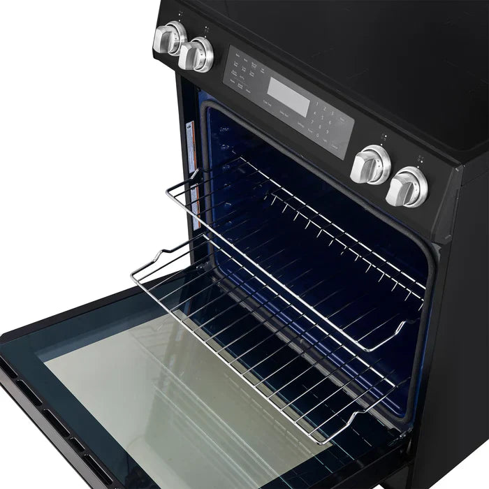 Forno Espresso Donatello 30 Inch Slide-In Induction Range with 5 Burners - FFSIN0905 | Energy Efficient Electric Stove for Modern Kitchens | Perfect for Baking, Cooking & Entertaining