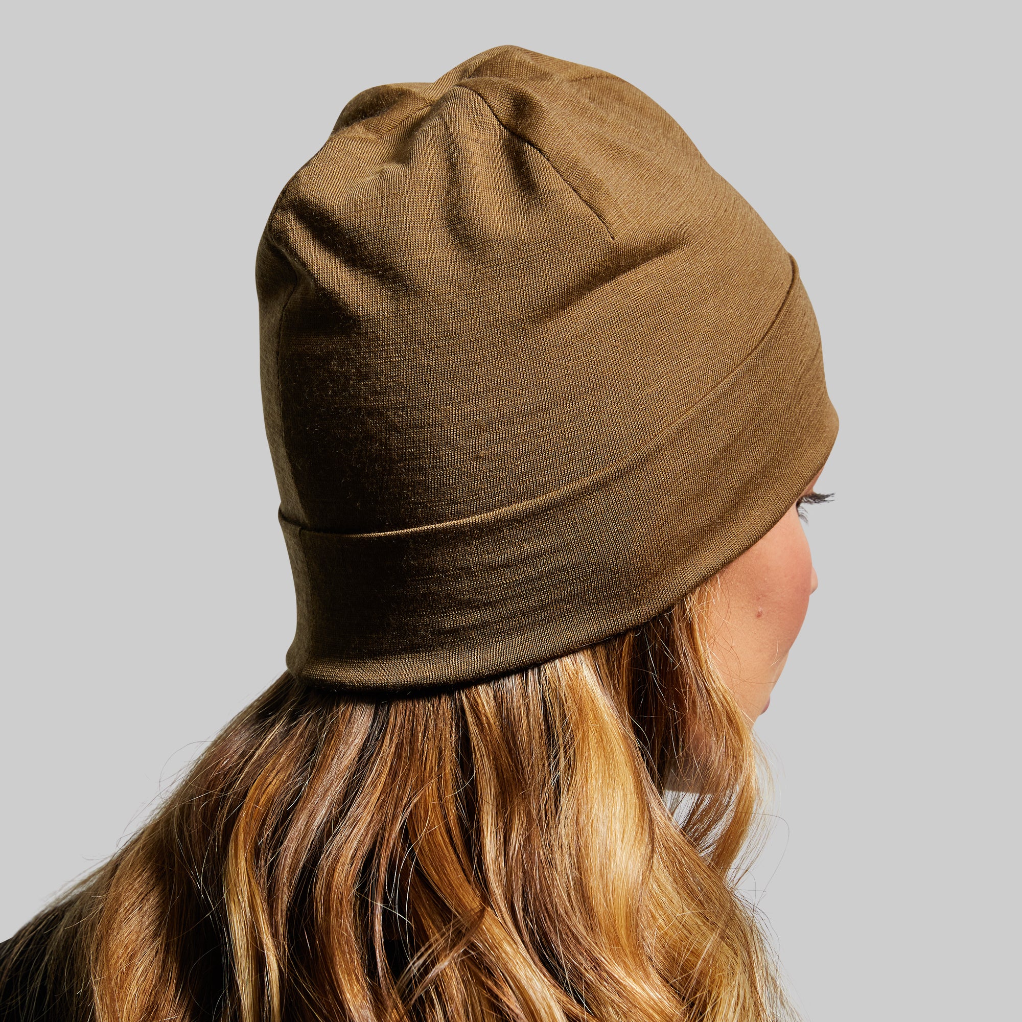Ridgeline Beanie - Coyote Brown Winter Hat for Men & Women - Warm Fleece Lined Skull Cap for Outdoor Activities, Hiking, and Cold Weather Protection