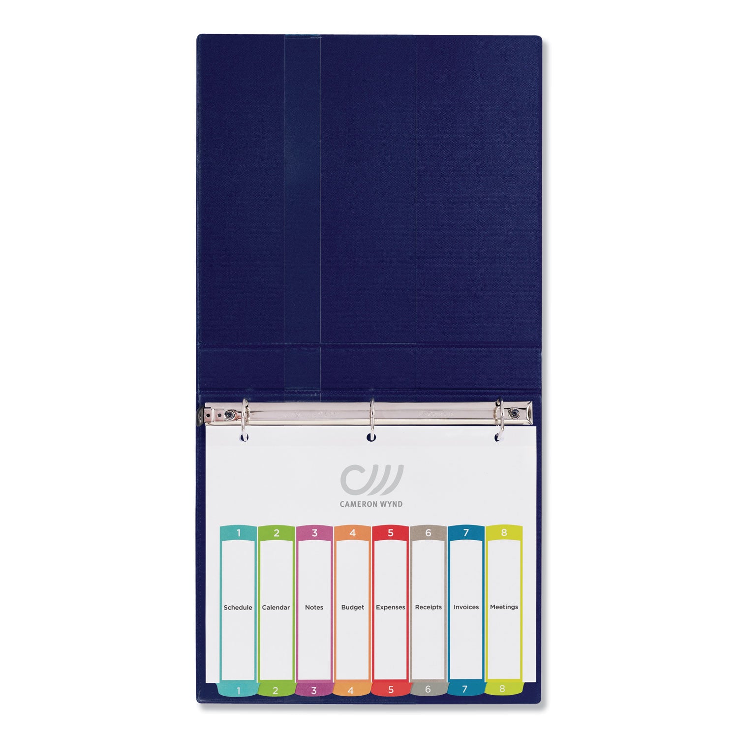 Avery Customizable TOC Ready Index Multicolor Tab Dividers - 8 Tabs (1-8), 11 x 8.5 Inches, White with Contemporary Color Tabs - Perfect for Office Organization, School Binders & Document Filing Systems