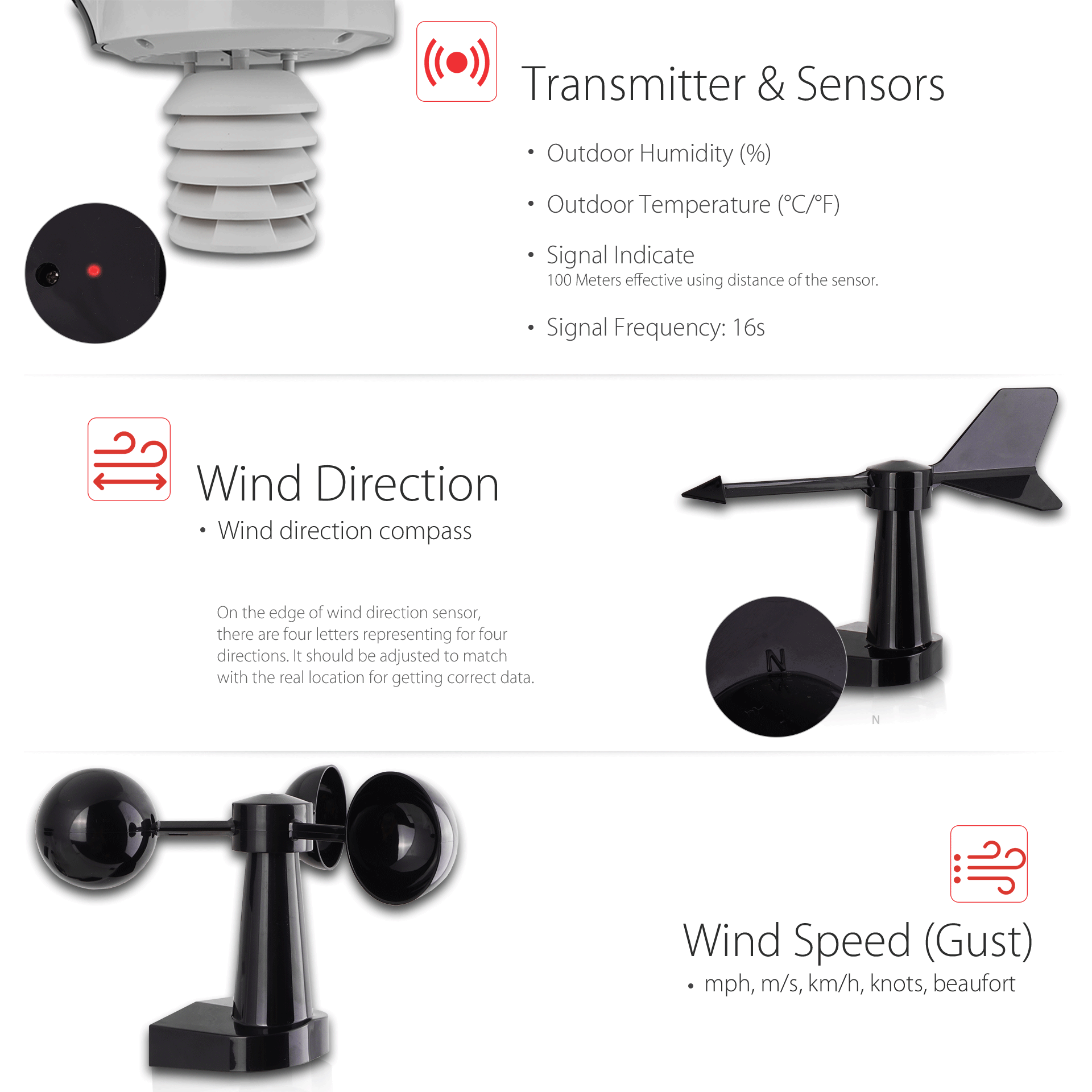 PanTech Gen 4 IoT WiFi Weather Station with TFT LCD - Wireless Professional PT HP2550 for Home & Office | Real-Time Weather Monitoring | Australia Stock