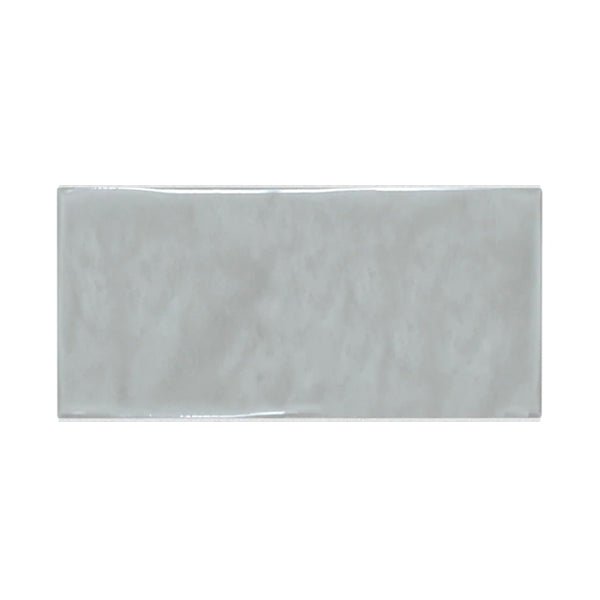 3 x 12 Inch Marlow Smoke Glossy Pressed Glazed Ceramic Wall Tile - Perfect for Kitchen Backsplash, Bathroom Walls, and Fireplace Surrounds