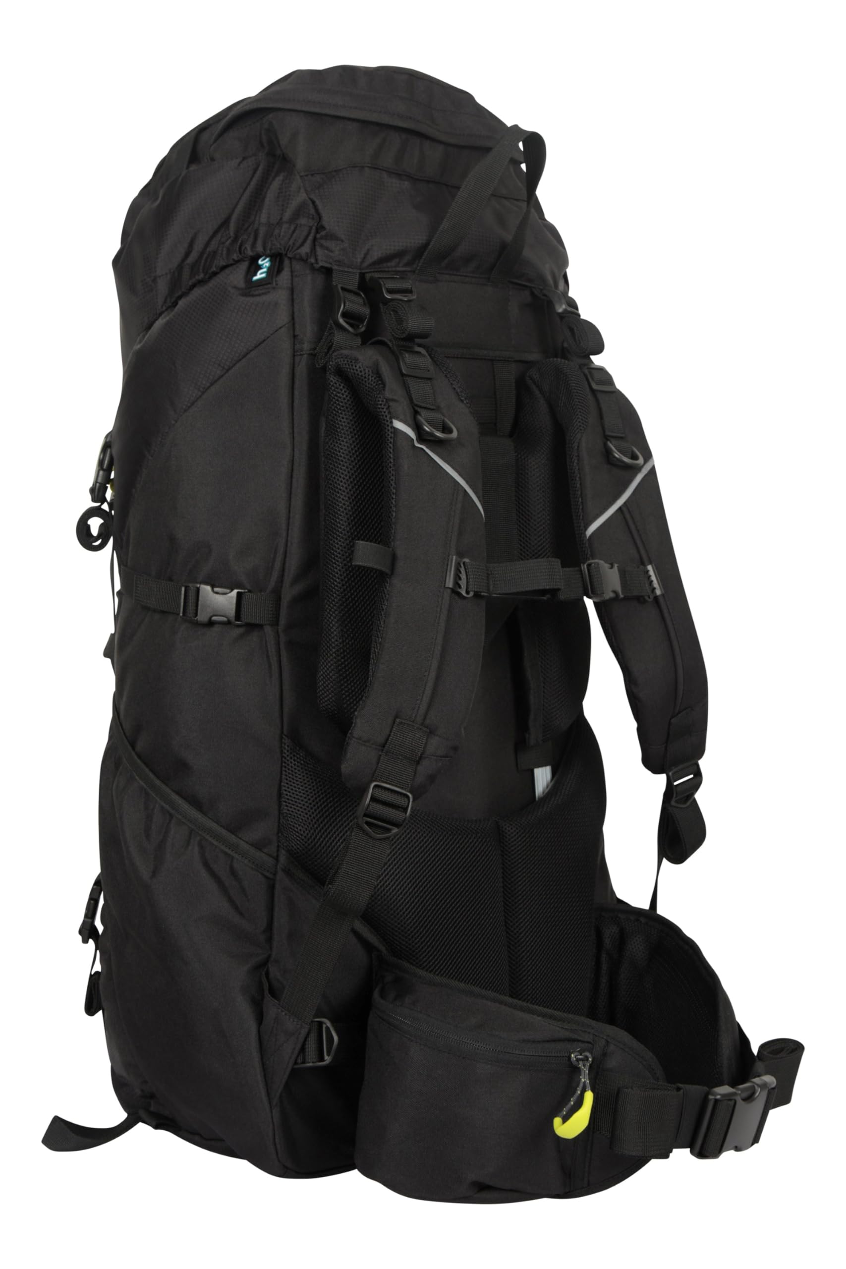 Mountain Warehouse Carrion 65L Hiking Backpack - Lightweight Padded Daypack for Outdoor Adventures, Camping & Travel