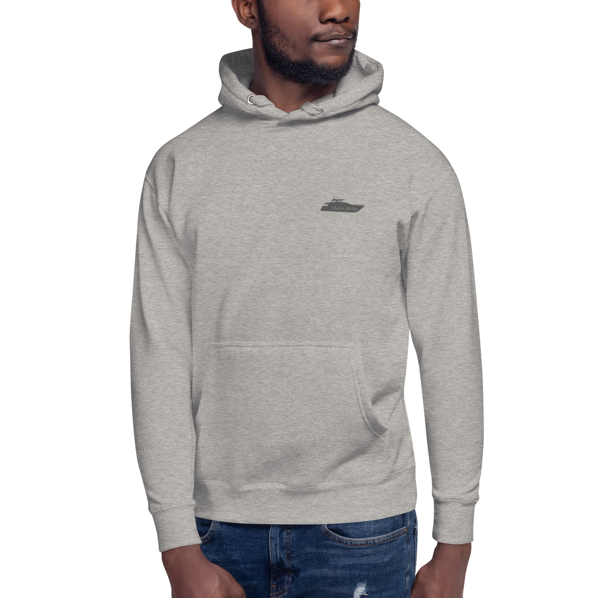 Rich & Yachty Unisex Hoodie - Soft Cotton Pullover Sweatshirt for Men and Women | Cozy Casual Wear for Street Style, Gym, and Outdoor Activities