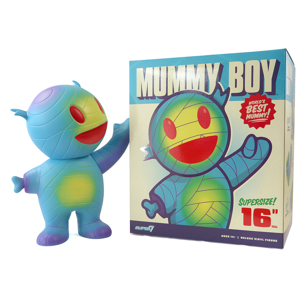 Mummy Boy Costume for Kids - Blue and Yellow Halloween Outfit | Fun Dress-Up for Parties, Trick-or-Treating & Spooky Adventures