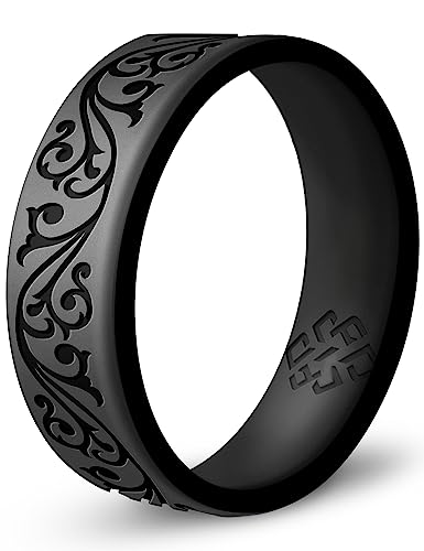 Dark Silver Filigree