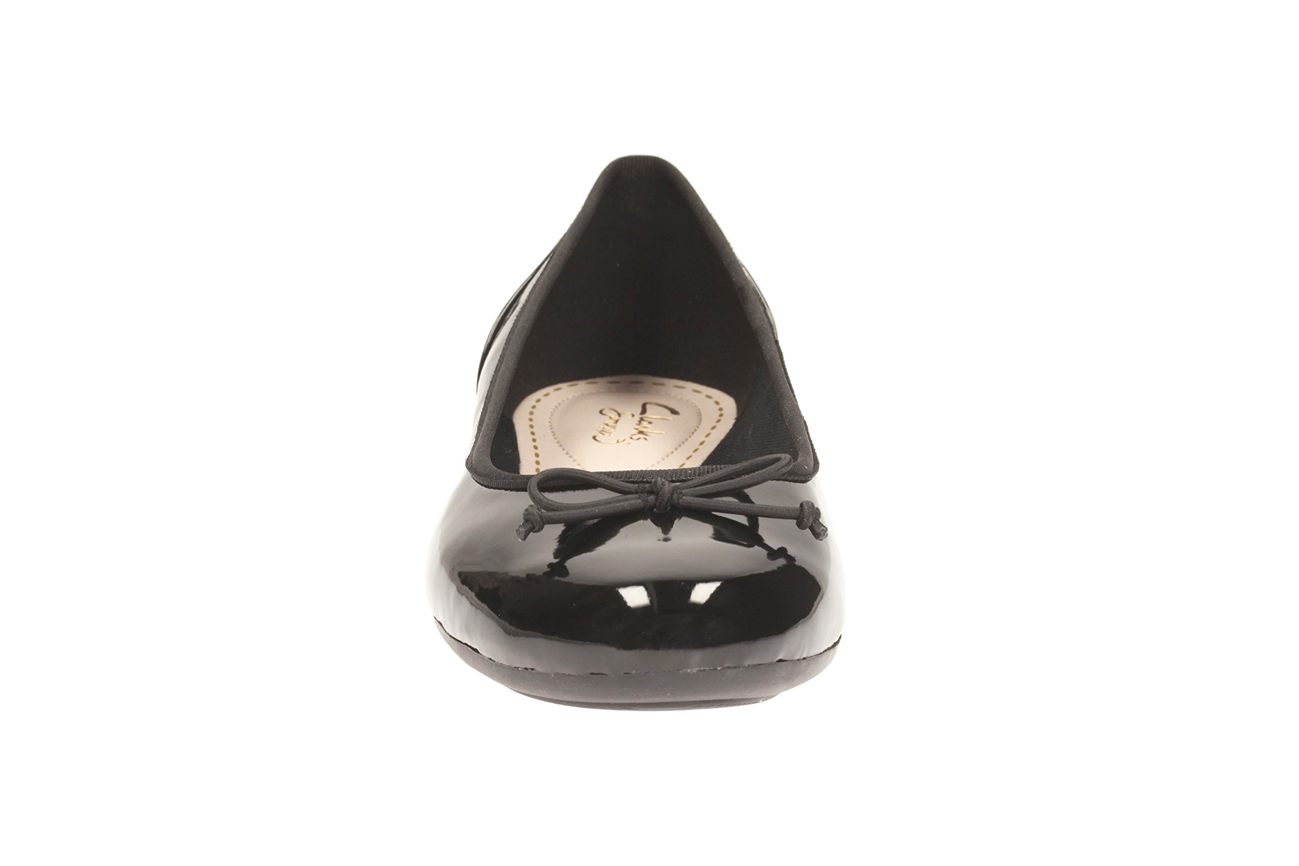 Clarks Women's Comfort Ballet Flats - Lightweight Slip-On Shoes for Work, Travel & Everyday Wear | Breathable & Cushioned for All-Day Comfort