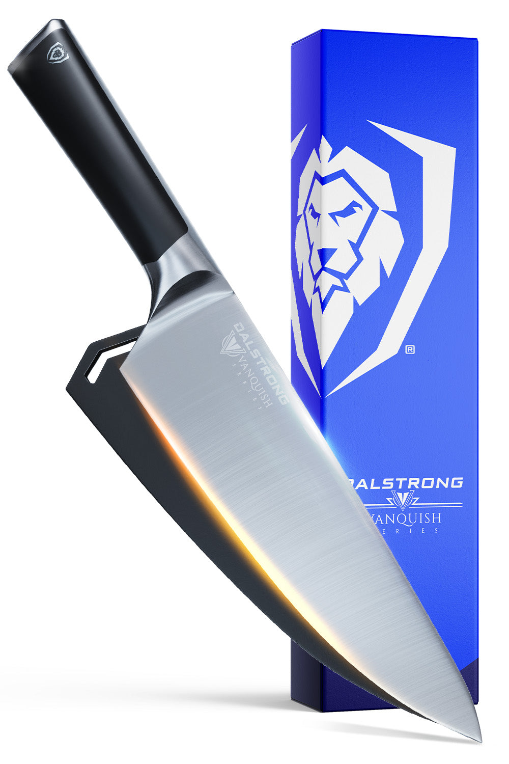 Premium 8-Inch Chef's Knife - Vanquish Series Professional Kitchen Knife | NSF Certified High Carbon German Steel | Dalstrong © | Perfect for Slicing, Dicing & Chopping Vegetables, Meat & Herbs