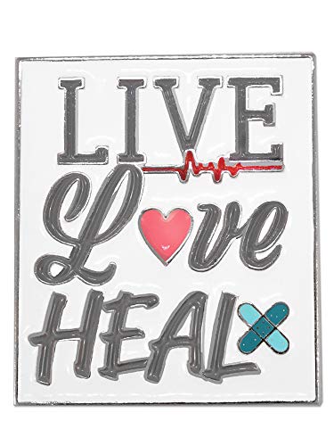 Live Love Heal Nickel Plated