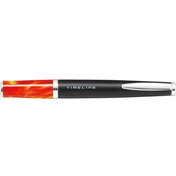 Premium TIMELINE Black Ballpoint Pen - Smooth Writing Pilot Pen for Office, School & Everyday Use - Ideal for Business Professionals, Students & Gift Giving