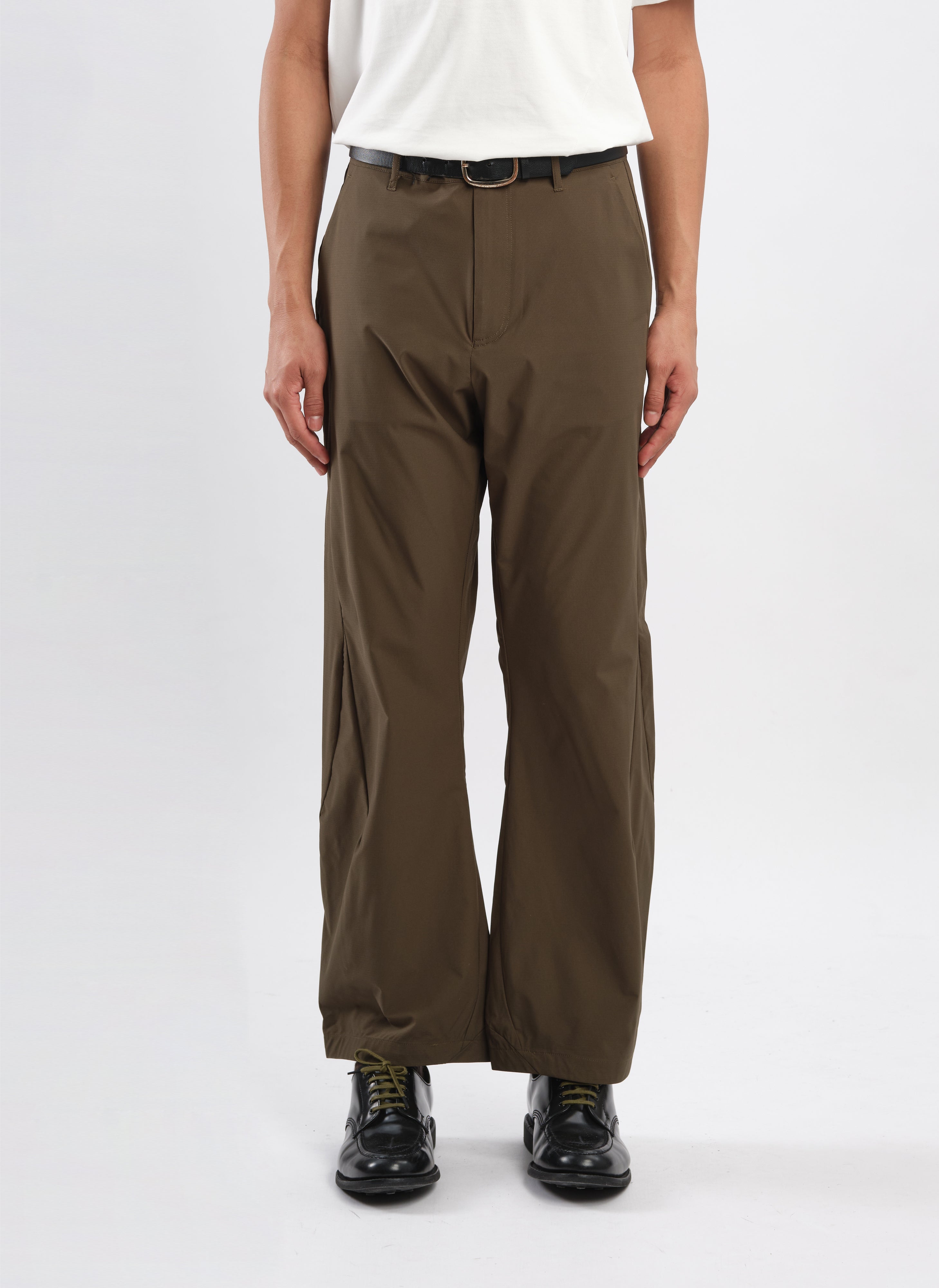 Stylish Mini RipStop Business Pack Slim Tapered Pants for Men - Lightweight Travel & Office Work Pants