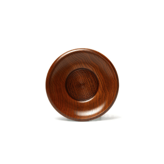 Handcrafted Wooden Tea Cup Set with Saucer & Spoon - 2 Piece Eco-Friendly Tea Drinking Kit for Home, Office, or Outdoor Picnics