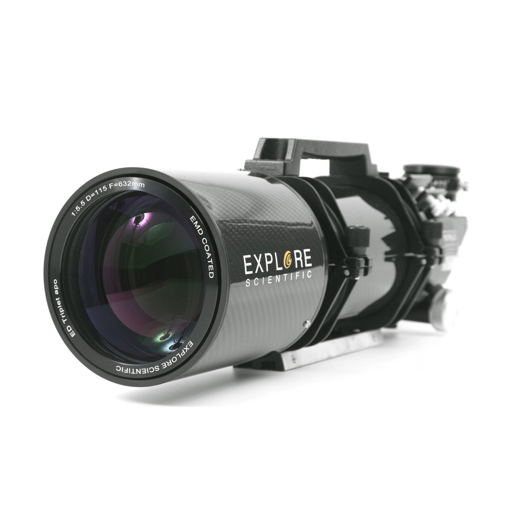 Explore Scientific 115mm f/5.5 FPL-53 Air Spaced Triplet ED APO Refractor Telescope - Premium Astrophotography & Stargazing for Deep Space Observation