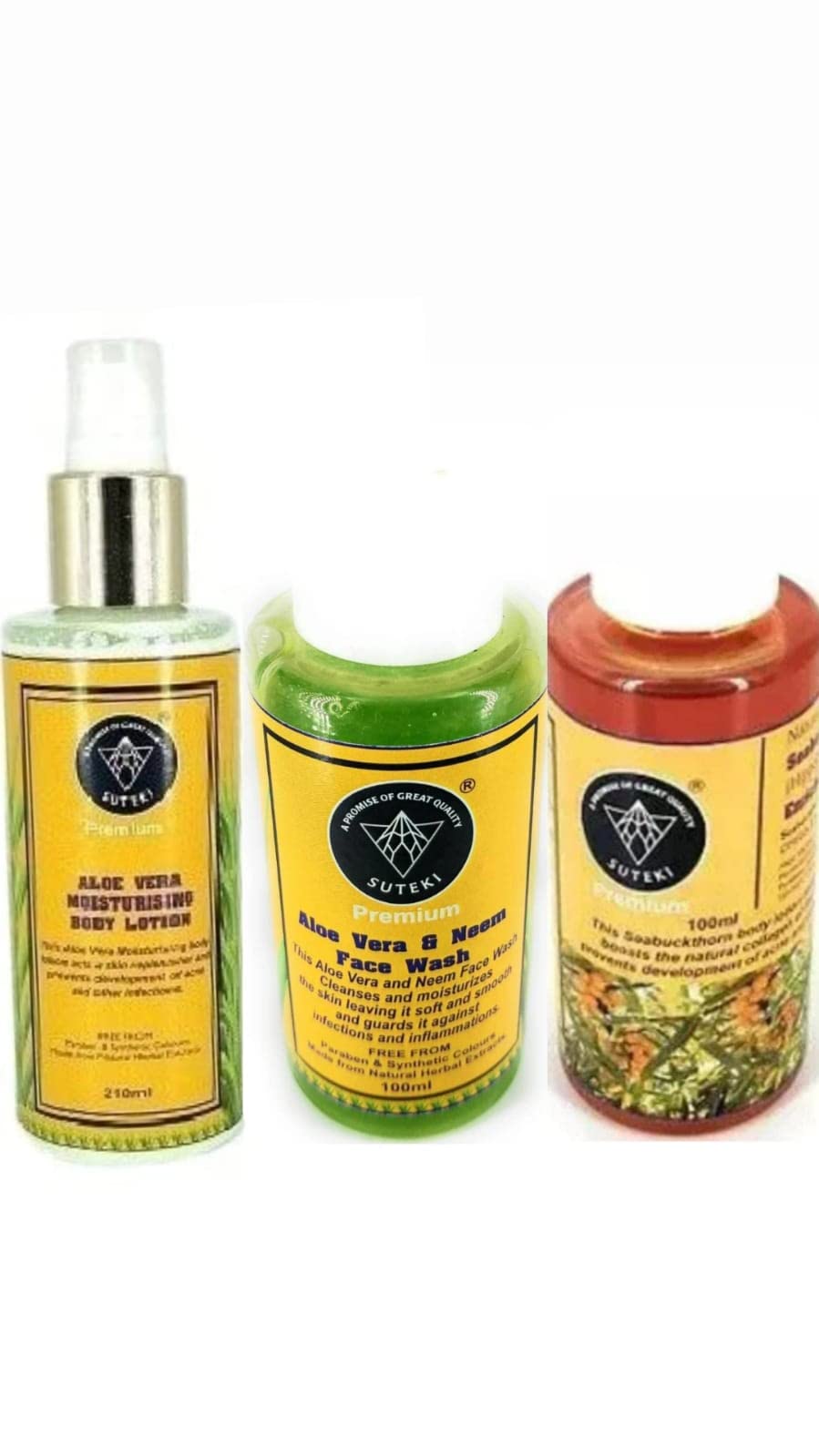 SUTEKI Premium Herbal Aloe Vera Body Lotion - Moisturizing & Soothing for Dry Skin - Perfect for Daily Hydration & After Sun Care