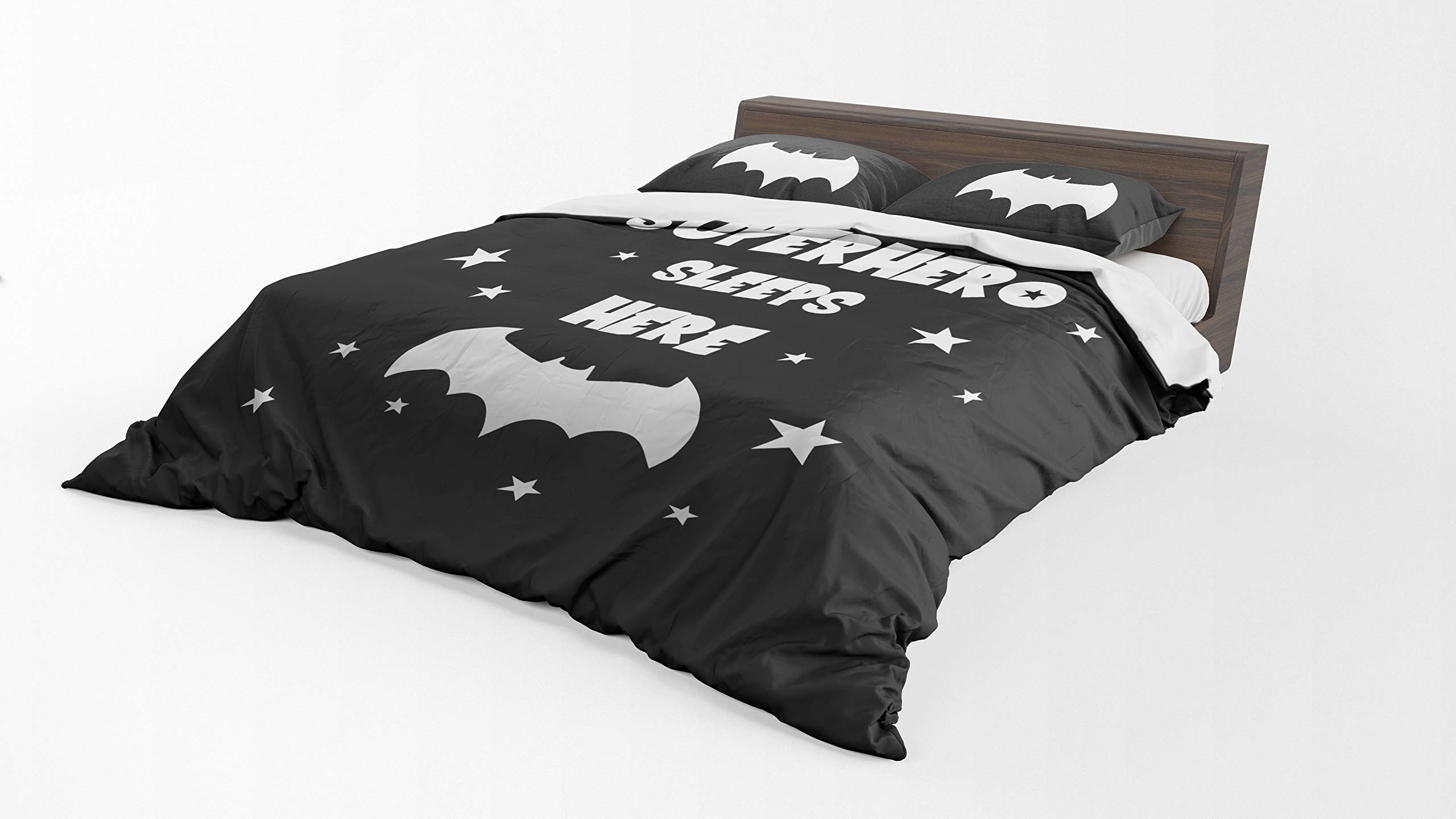 Superhero Comforter Set for Boys - Kids Superhero Bedding, Toddler Comforter - Perfect for Superhero Themed Bedrooms & Sleepovers