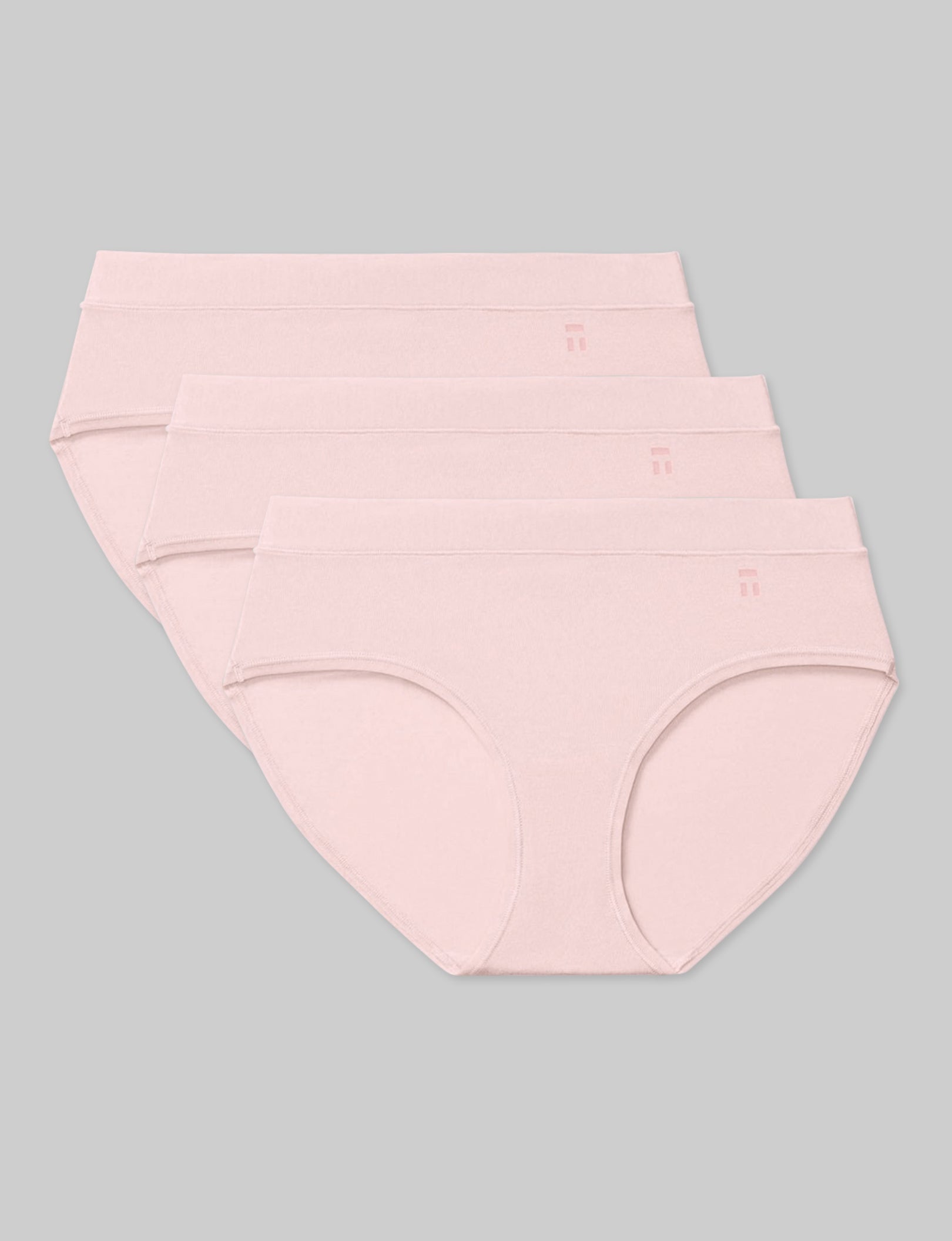 Women's Second Skin Brief Underwear (3 Pack) - Ultra Soft Seamless Panties for Everyday Comfort & Lounge Wear