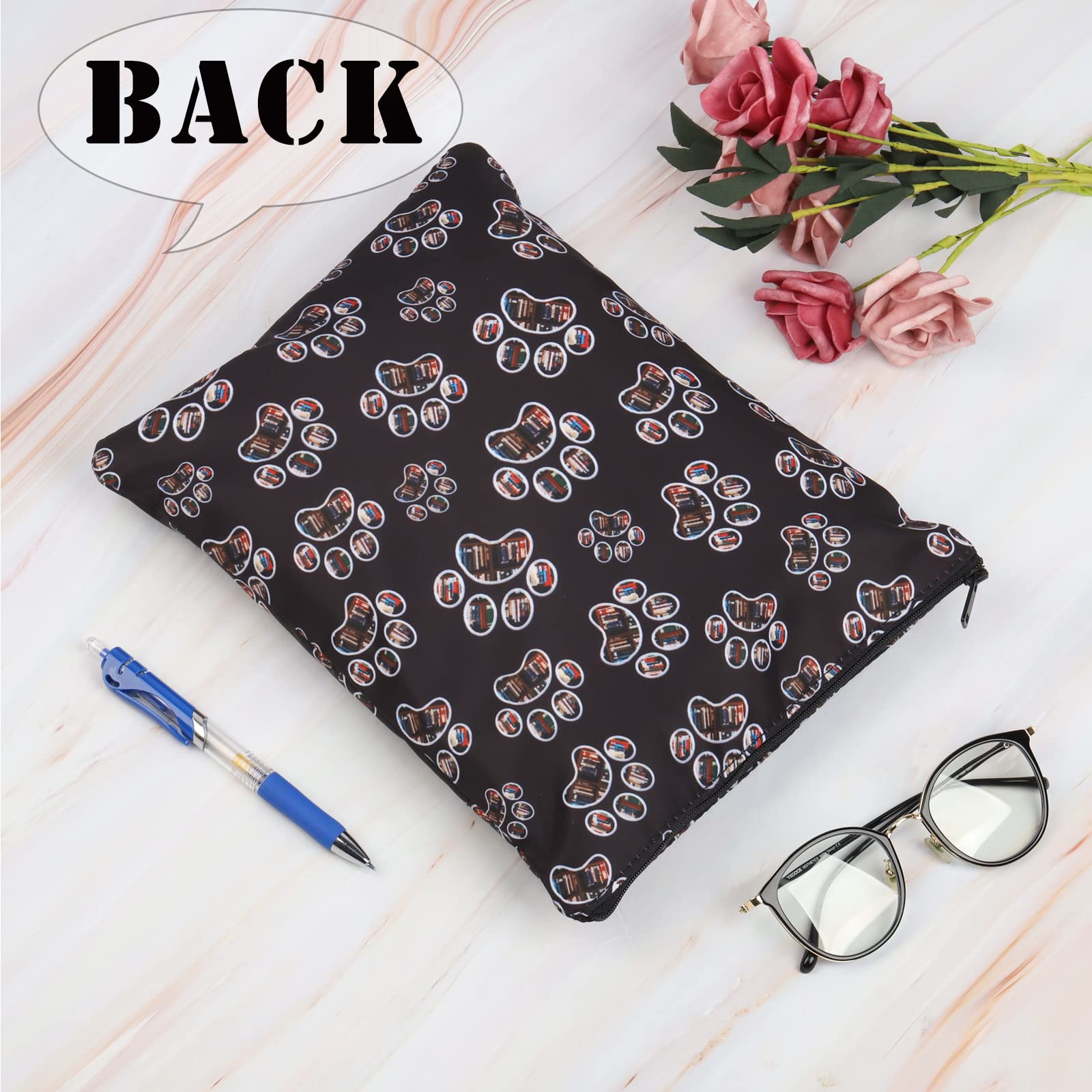 Book Sleeve for Dog & Book Lovers - Book Protector Gift for Readers & Pet Lovers - Perfect for Reading & Travel