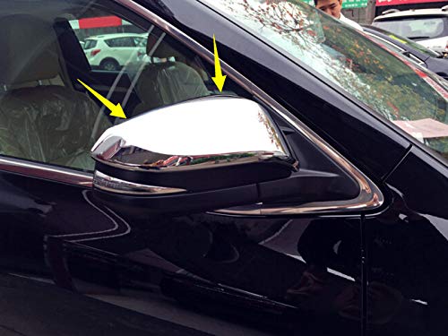 Toyota Fortuner Side Door Rearview Mirror Covers (2016-2020) - ABS Exterior Mirror Caps Trim Accessories for Enhanced Style & Protection - Perfect for Off-Roading & Daily Commuting