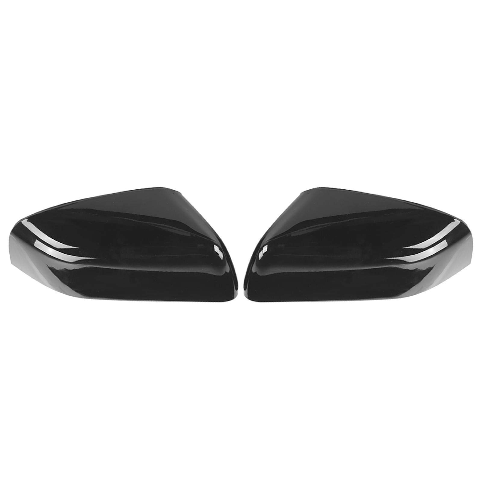 Fydun Glossy Black Rearview Mirror Covers for Land Rover LR2 & LR4 - 2-Piece Set - Perfect for Off-Roading & Daily Driving Protection