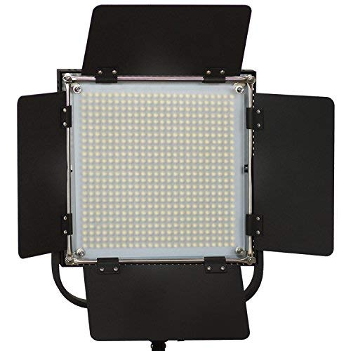 2-Pack LED 600 Photography Lighting Panel with Digital Display - Adjustable Brightness Continuous Video Light for Studio, YouTube & TikTok Videos - Perfect for Portrait, Product & Live Streaming Photography (AGG2382)