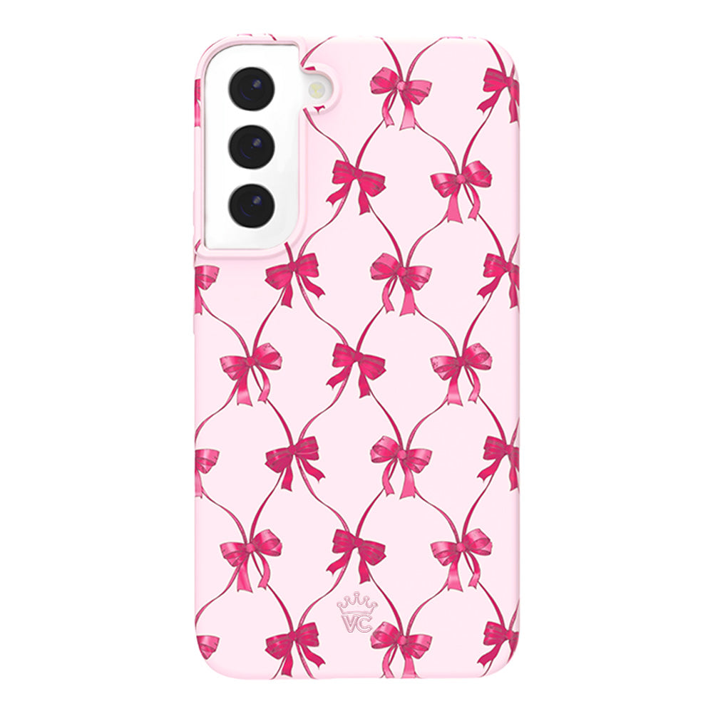 Elegant Ballerina Bow Design Samsung Phone Case - Perfect for Ballet Dancers, Dance Lovers & Fashionable Protection (Fits Galaxy S21/S22/Note 20) | Ideal for Dance Recitals, Ballet Classes & Everyday Use