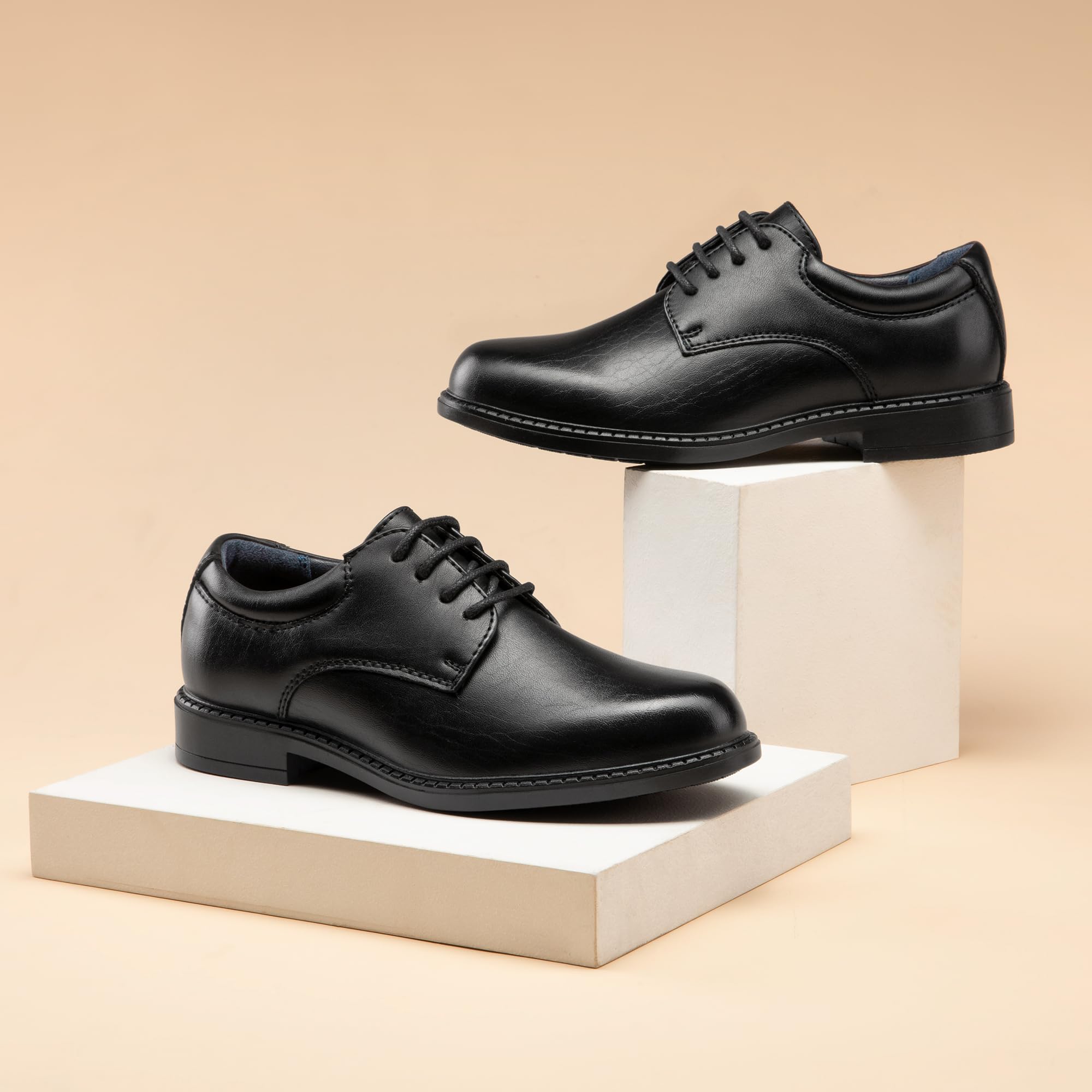 Bruno Marc Boys Classic Oxford Dress Shoes for Toddler, Little Kid & Big Kid - Stylish & Comfortable Formal Shoes for School, Church & Special Occasions