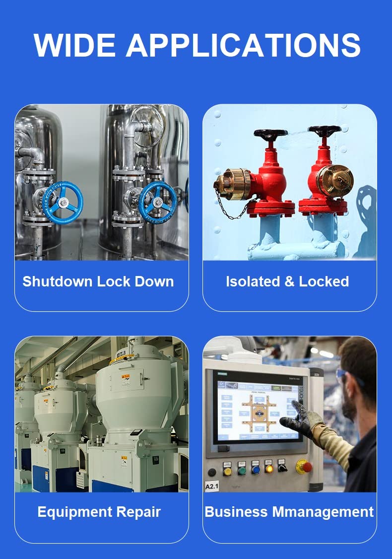 6mm Lockout Tagout Safety Padlock - LOTO Locks Keyed Differently, PA Lock Out Tag Out with Steel Shackle - Small Green Luggage Padlocks for Industrial Safety & Equipment Security (Perfect for Electrical Panels, Machinery & Valve Lockout)