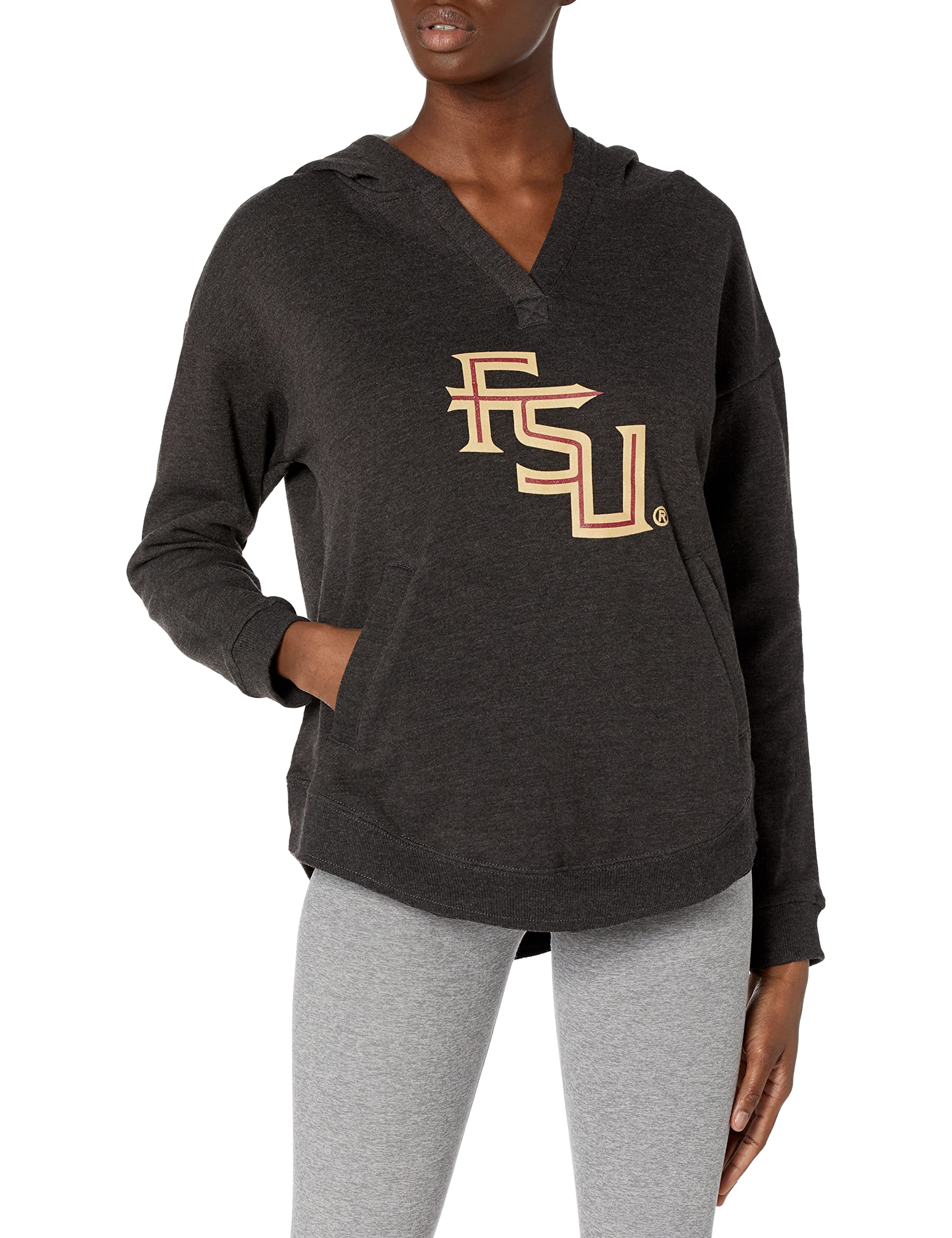 Chicka-D Women's Cozy Fleece Hoodie for Work from Home & Lounge - Soft Comfortable Pullover Sweatshirt for Remote Work, Relaxing & Casual Wear