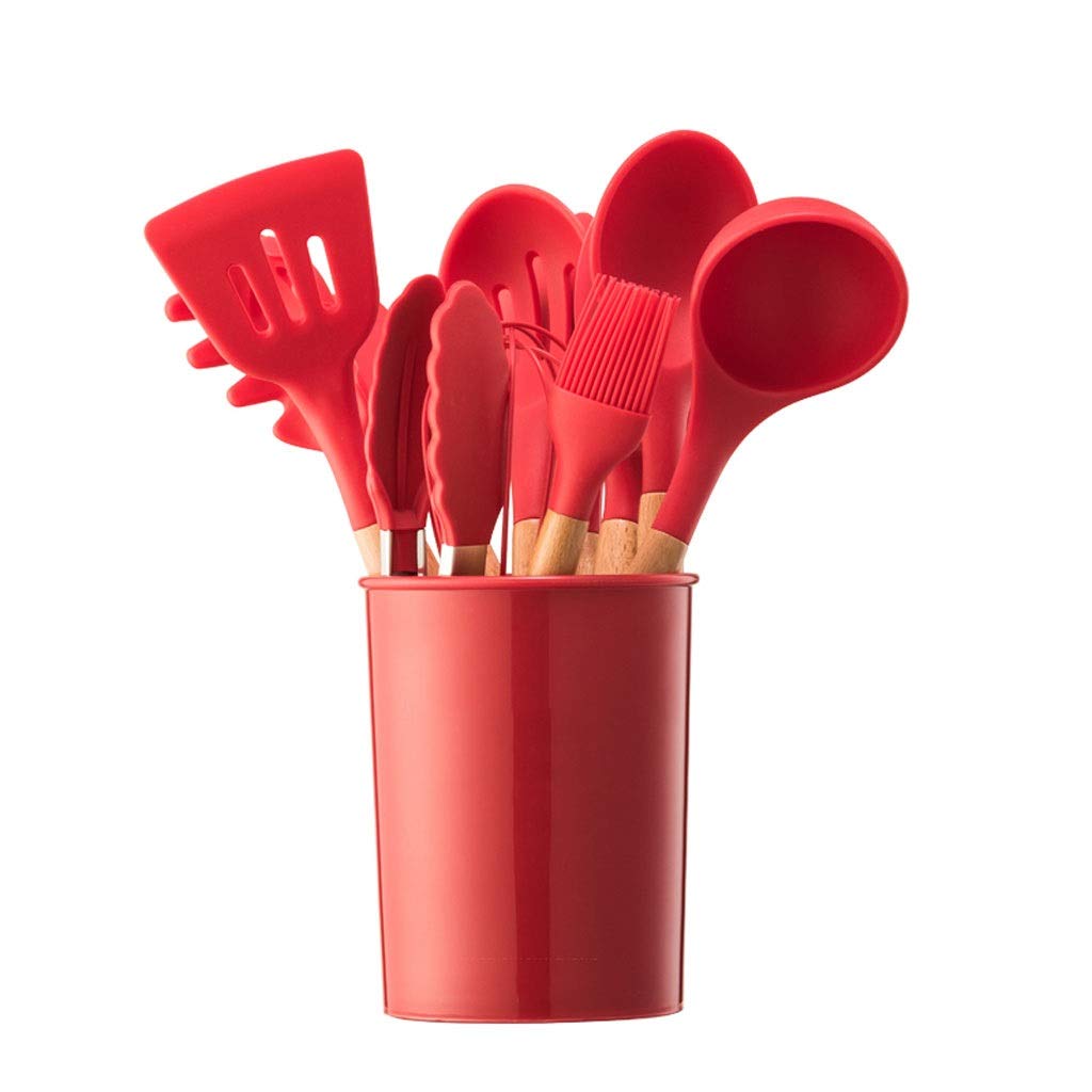 Premium Silicone Spatula Set - Heat-Resistant Non-Stick Cooking Utensils for Baking, Frying & Mixing - Kitchen Essentials for Sauteing, Scraping & Serving (2-Piece, Colors A & B) - Perfect for Everyday Cooking & Professional Kitchens