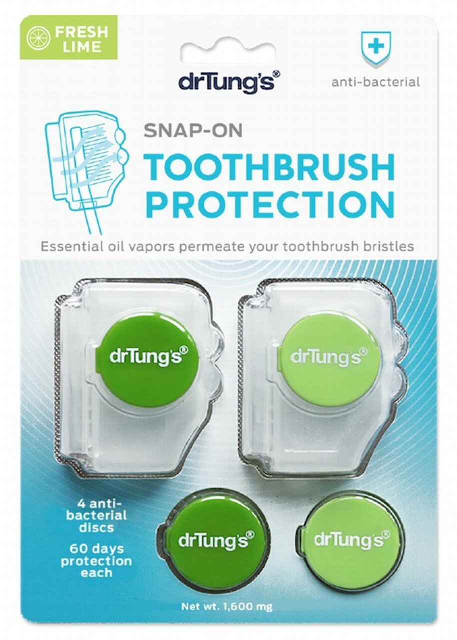 Dr. Tung's Smart Floss Refillable Toothbrush with 2 Replacement Heads - Perfect for Travel, Home & Daily Oral Care