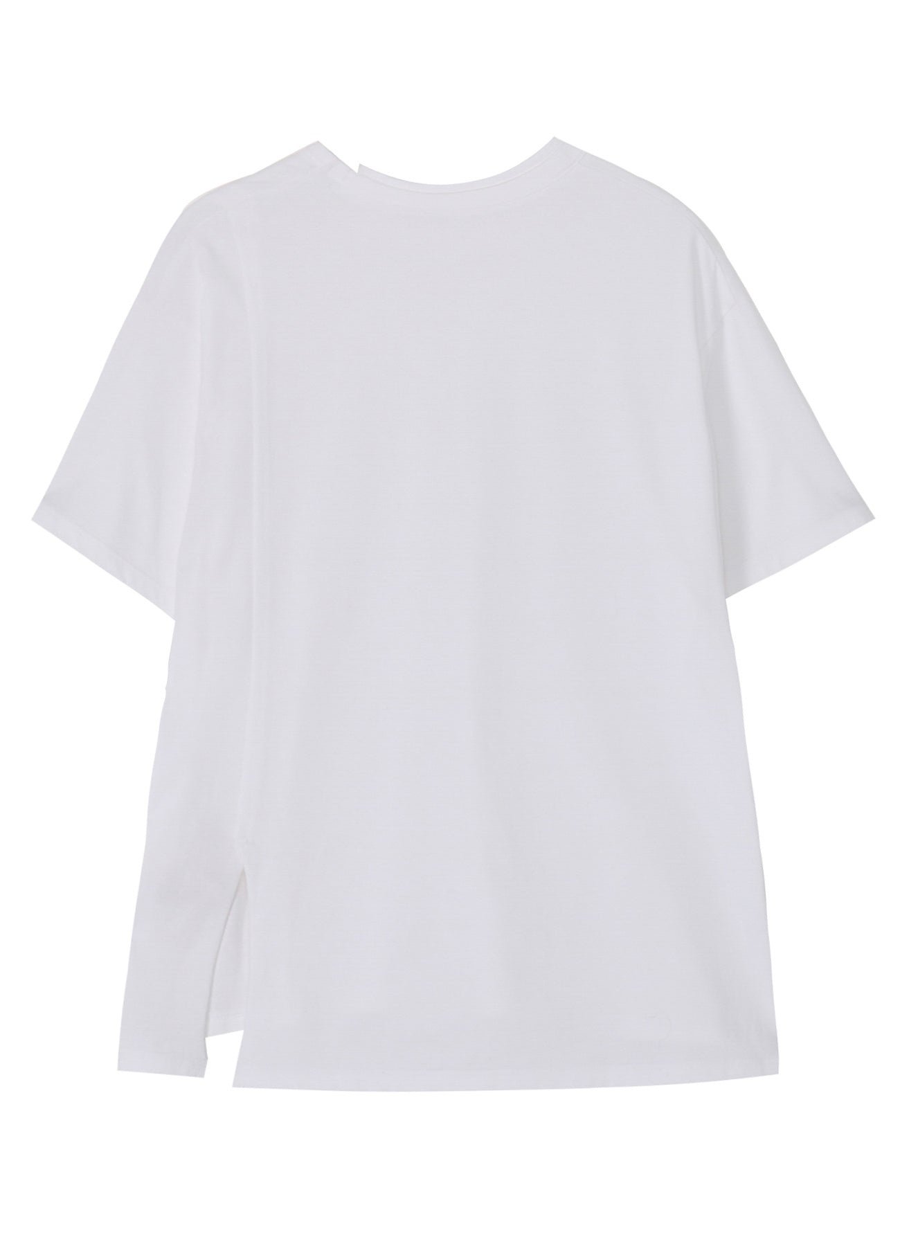 Soft Cotton Jersey Mix Tiered T-Shirt for Women - Comfortable Casual Tee for Everyday Wear, Layering & Outfits