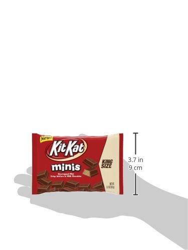 KIT KAT Chocolate Candy Minis - King Size (12 Pack) | Bulk Snacks for Parties, Office Treats & Halloween Candy