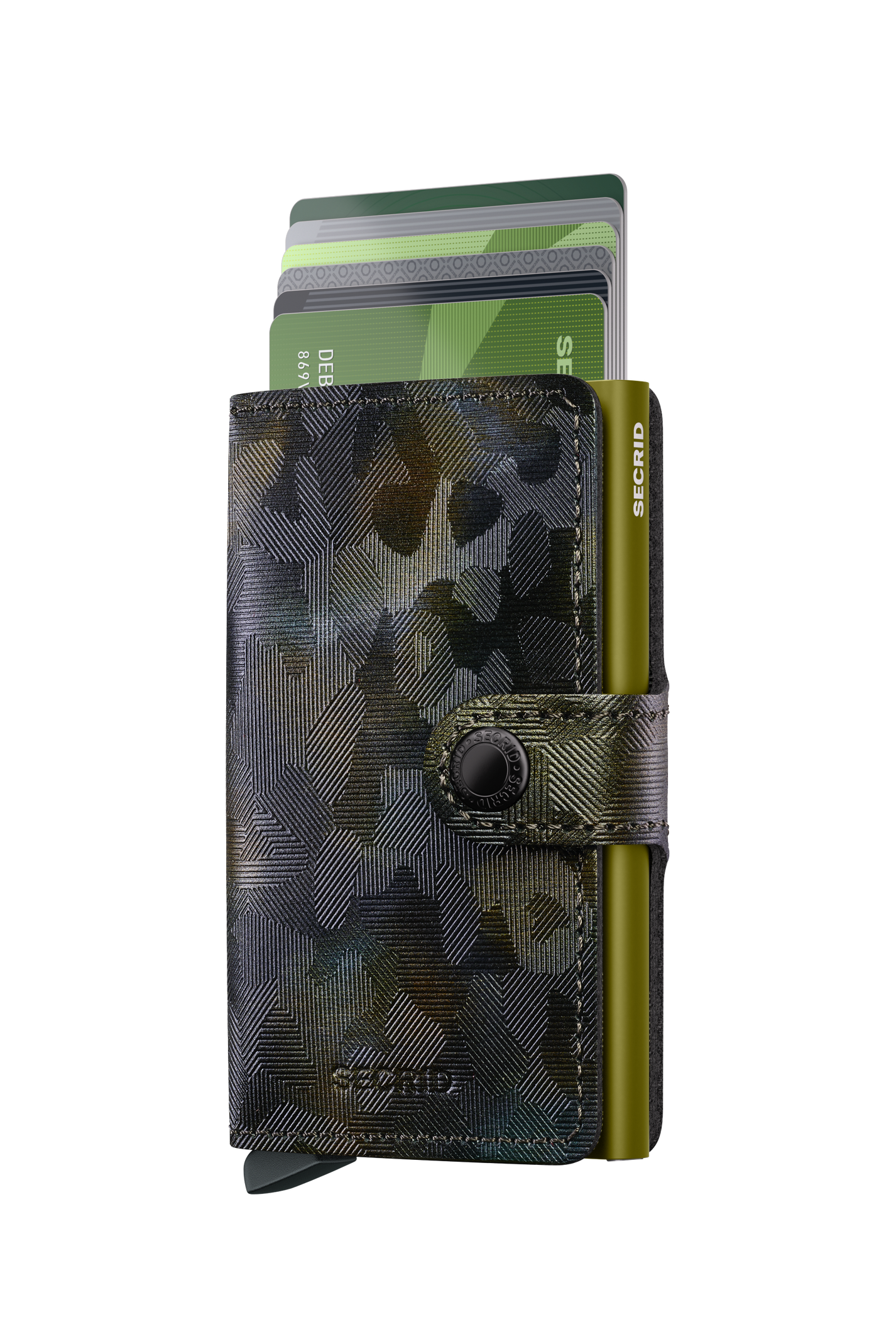 SECRID Mini Wallet Jungle - RFID Blocking Slim Card Holder for Men & Women - Perfect for Travel, Business & Everyday Use