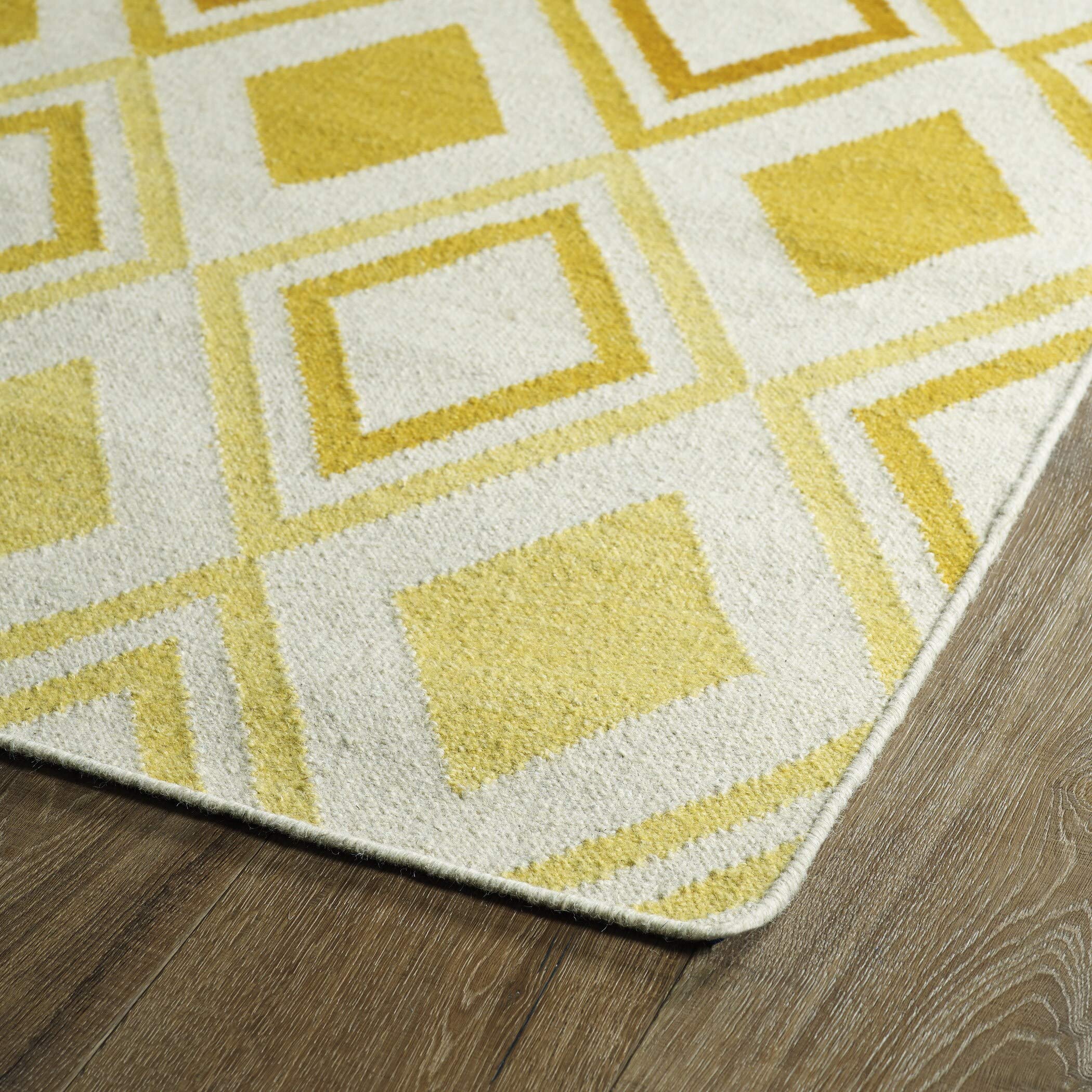 Kaleen Glam Area Rug - Green Bohemian Style 3'6