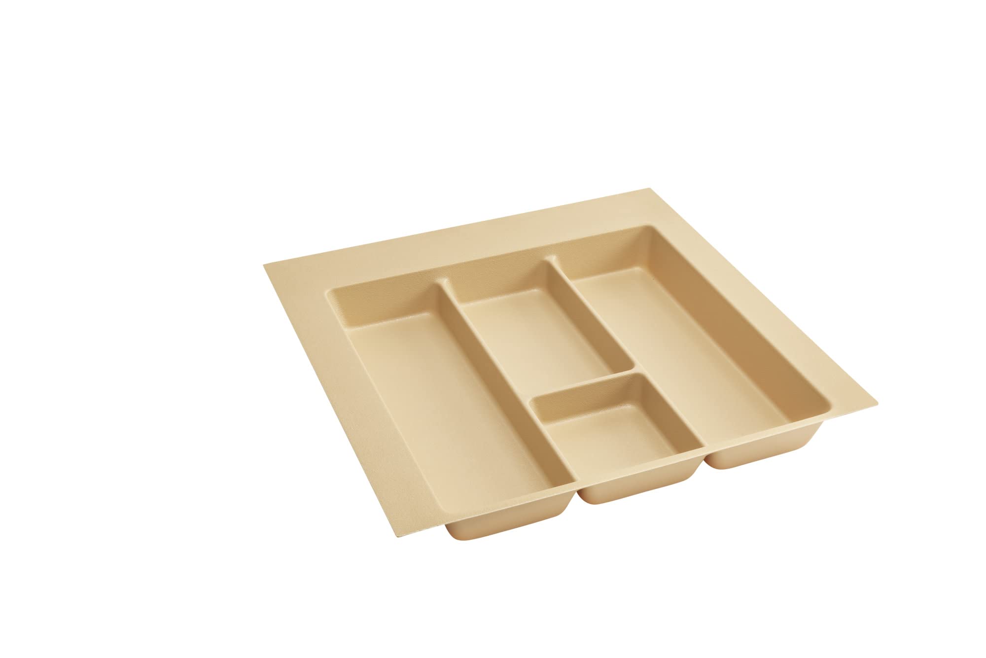 Rev-A-Shelf Adjustable Polymer Drawer Organizer - Custom Fit Utensil Tray for Kitchen Drawers | Perfect for Silverware, Spices & Cooking Tools Storage