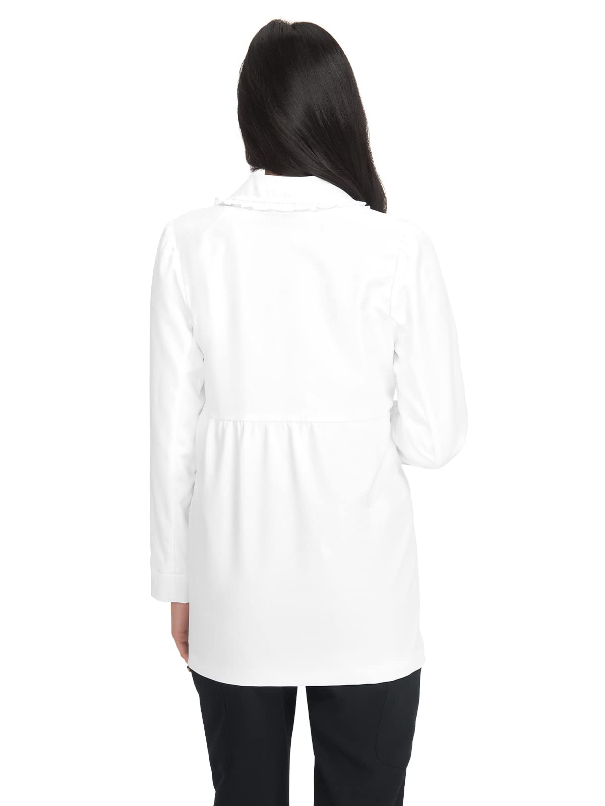 Premium White Juniper Lab Coat for Doctors & Scientists - Comfortable & Durable Medical Coat for Hospital, Clinic & Laboratory Use