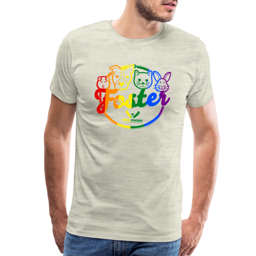 Foster Pride Premium Cotton T-Shirt for Men & Women - Comfortable Unisex Tee for Casual Wear, Fundraising Events & Awareness Campaigns