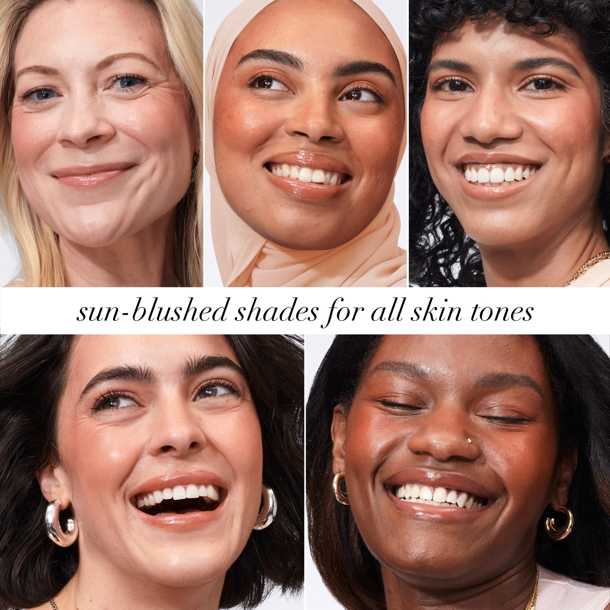 IT Cosmetics Glow with Confidence Sun Cream Blush - Blendable & Buildable Blush + Bronzer for Natural Sun-Kissed Glow - 24HR Hydration with Hyaluronic Acid, Peptides & Vitamin E - 0.63 oz - Perfect for Everyday Wear & Special Occasions