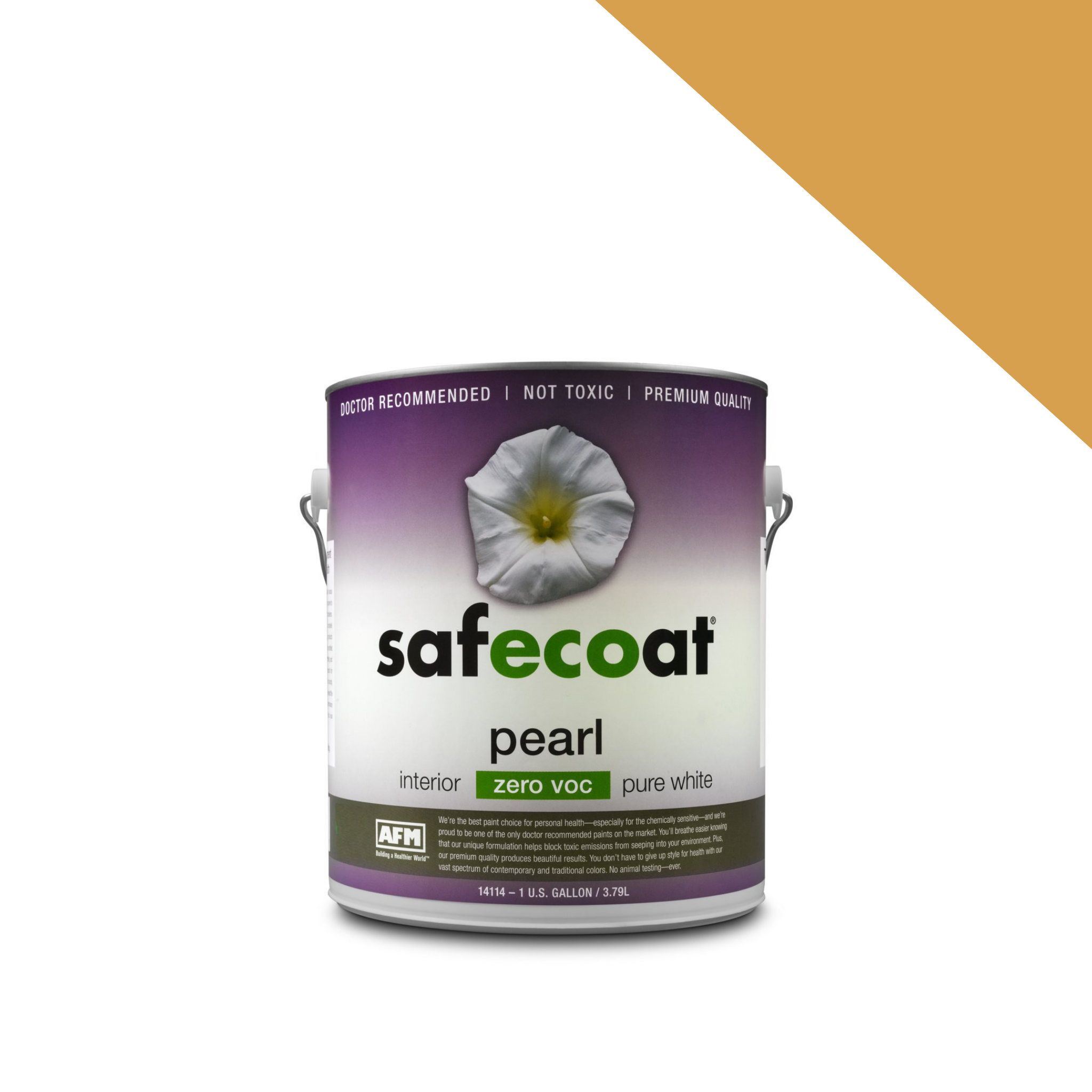 AFM Safecoat Pearl Interior Paint - Premium Fashion Colors for Walls & Ceilings | Eco-Friendly, Low VOC, Durable Finish for Living Rooms, Bedrooms & Offices