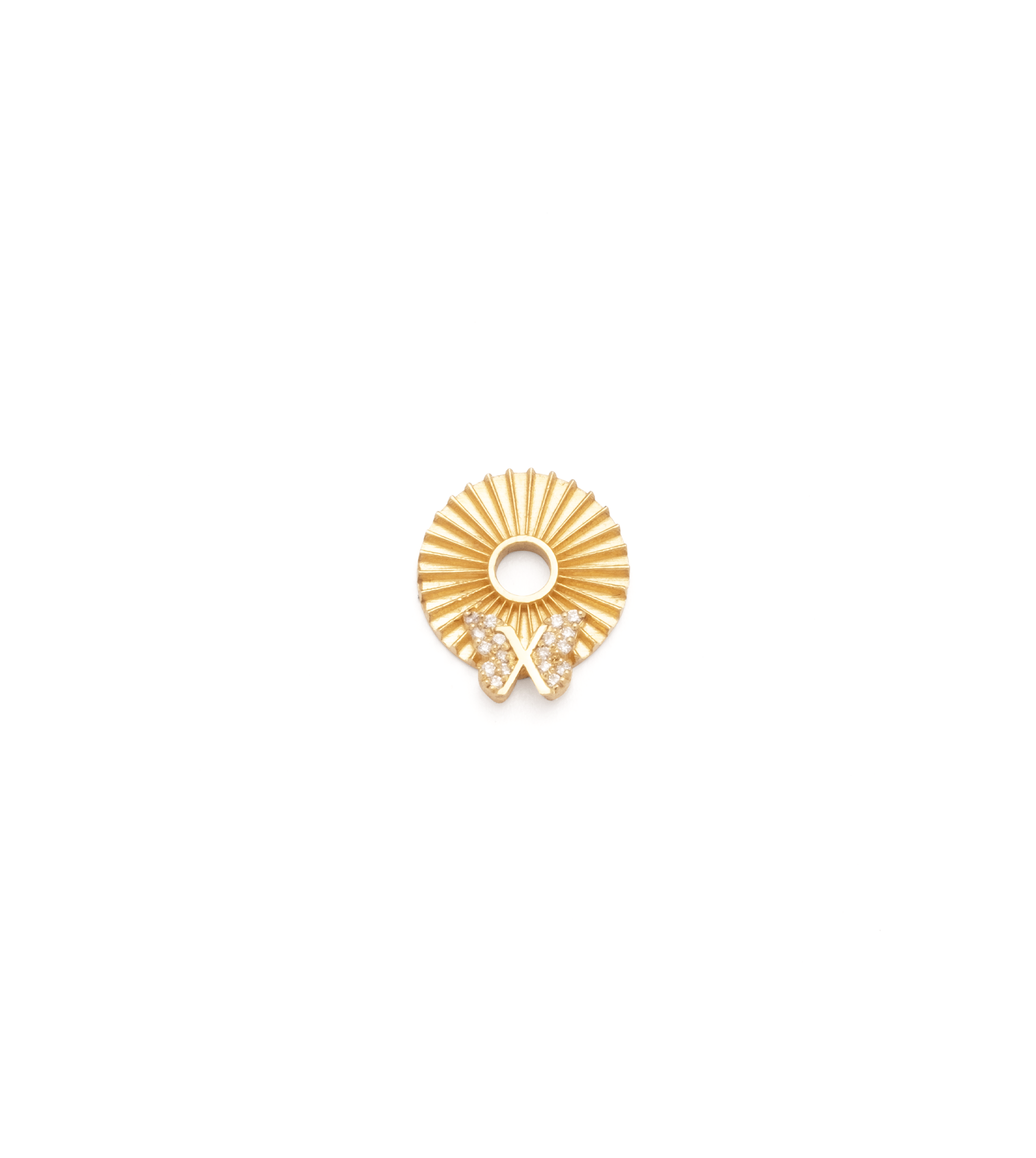 Butterfly Reverie Gold Symbol Disk - Elegant Jewelry for Women, Perfect for Parties, Weddings & Special Occasions