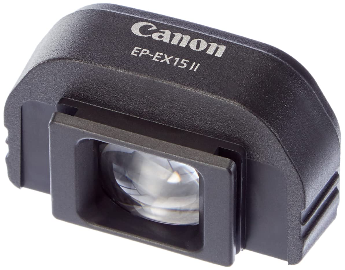 Canon EP-EX 15 II Eyecup Extender for EOS 60D / 5D Mark II / 50D / 550D / 500D / 450D / 1000D - Perfect for Outdoor Photography & Low-Light Shooting