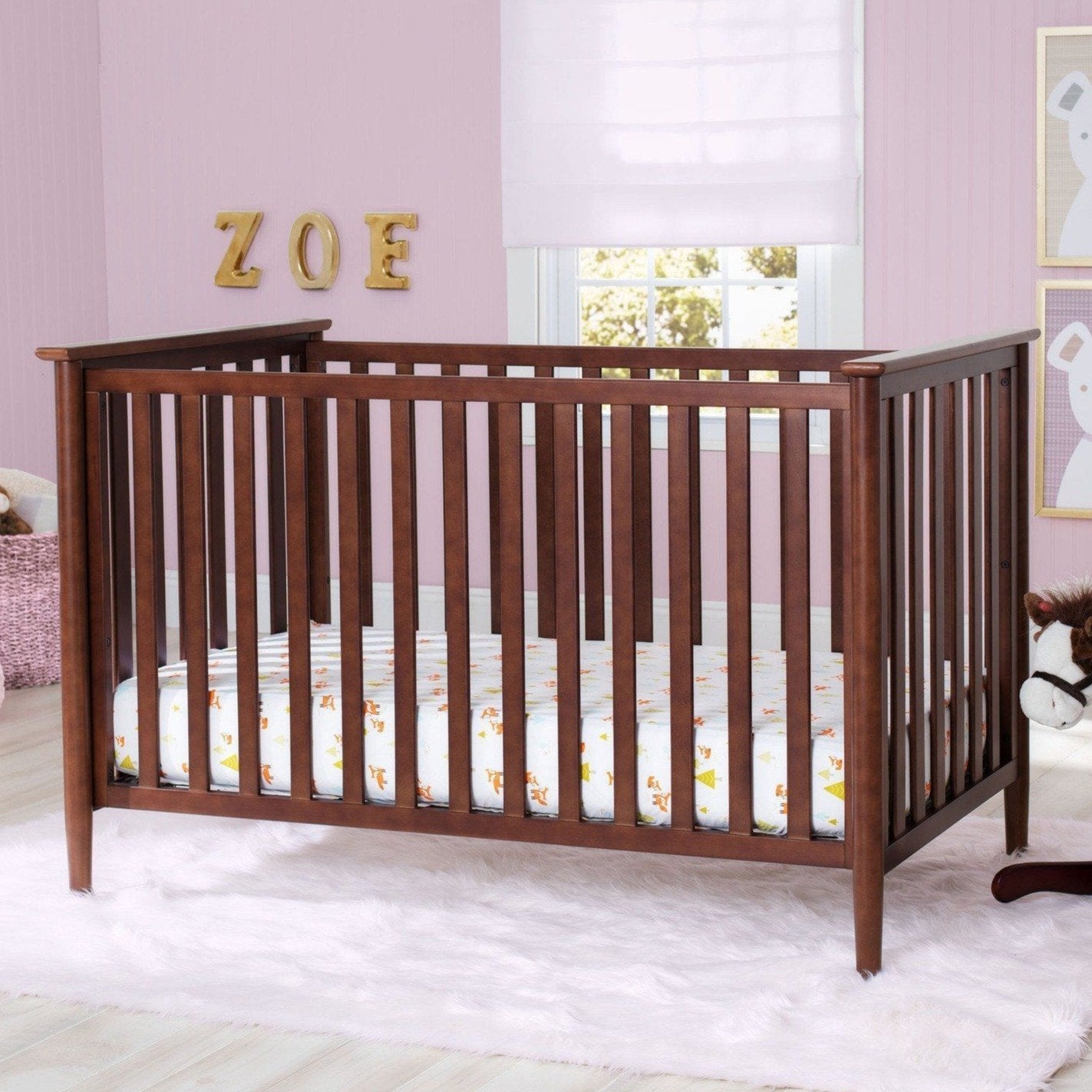 Greyson 3-in-1 Convertible Baby Crib - Toddler Bed & Daybed - Nursery Furniture for Boys & Girls - Perfect for Small Spaces & Growing Families