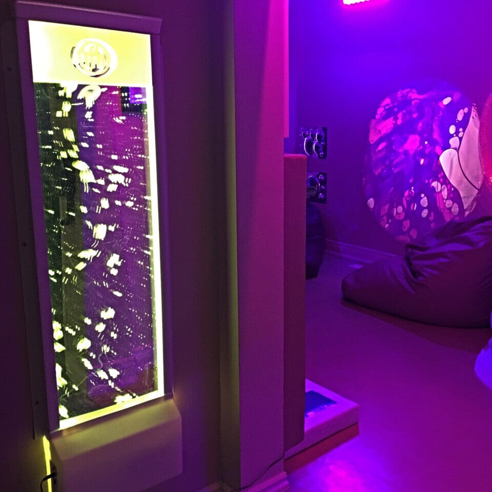 LED Bubble Water Panel Light - Soothing Mood Lighting for Home Spa, Aquarium & Relaxation Decor