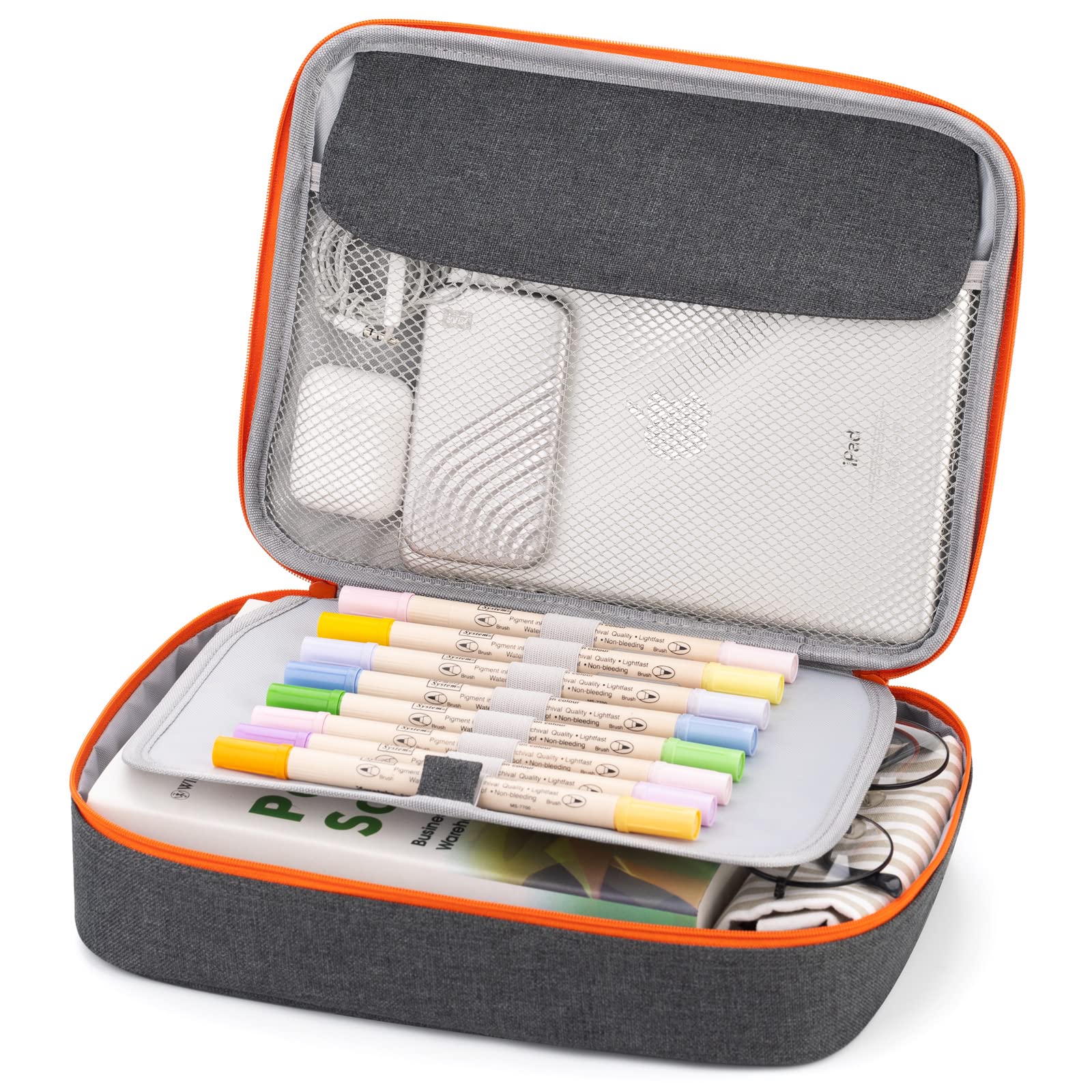 HVOMO Bible Cover for Women & Men - Multi-Functional Zipper Case for iPad 11